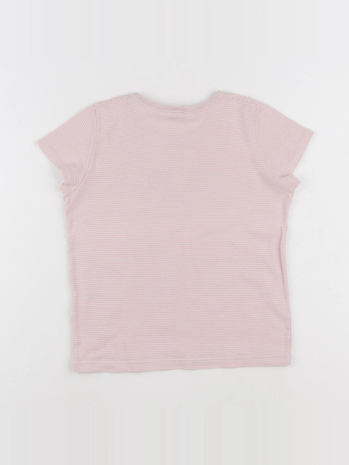 Petit Bateau - maillot de corps rose - 8 ans