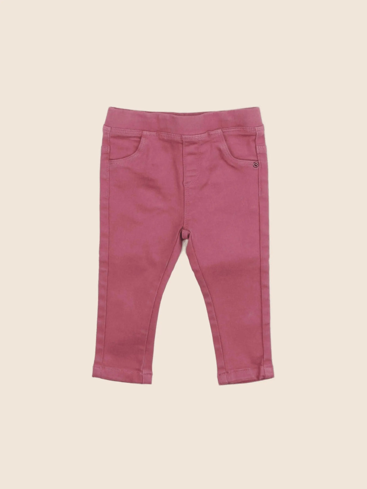 Vertbaudet - jegging rose - 12 mois