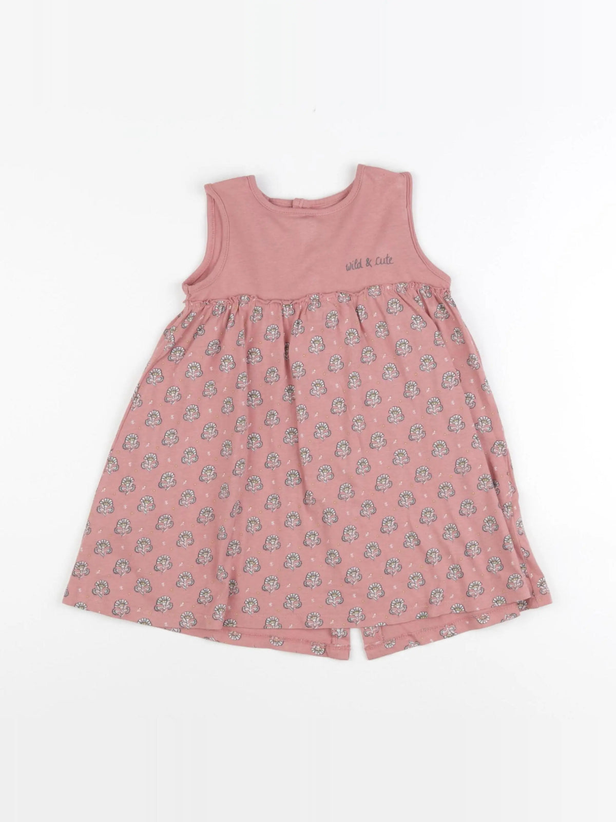 Vertbaudet - robe rose - 18 mois