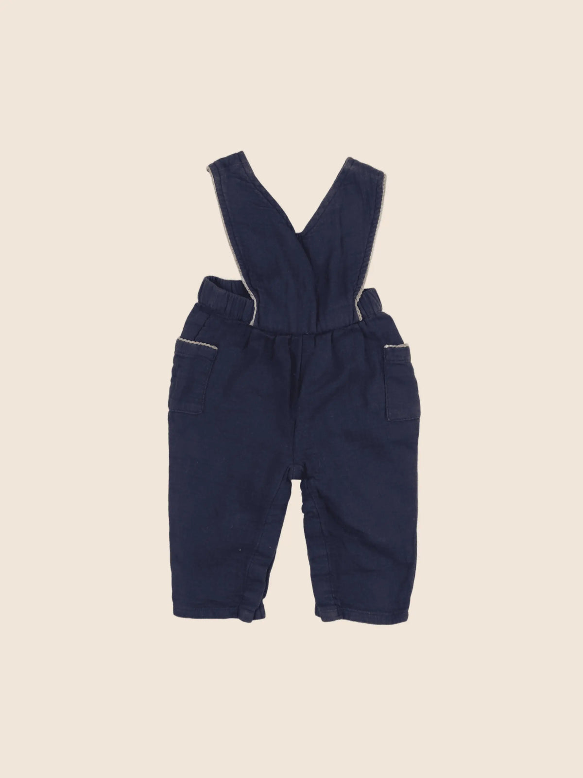 Boutchou - combinaison bleu - 6 mois