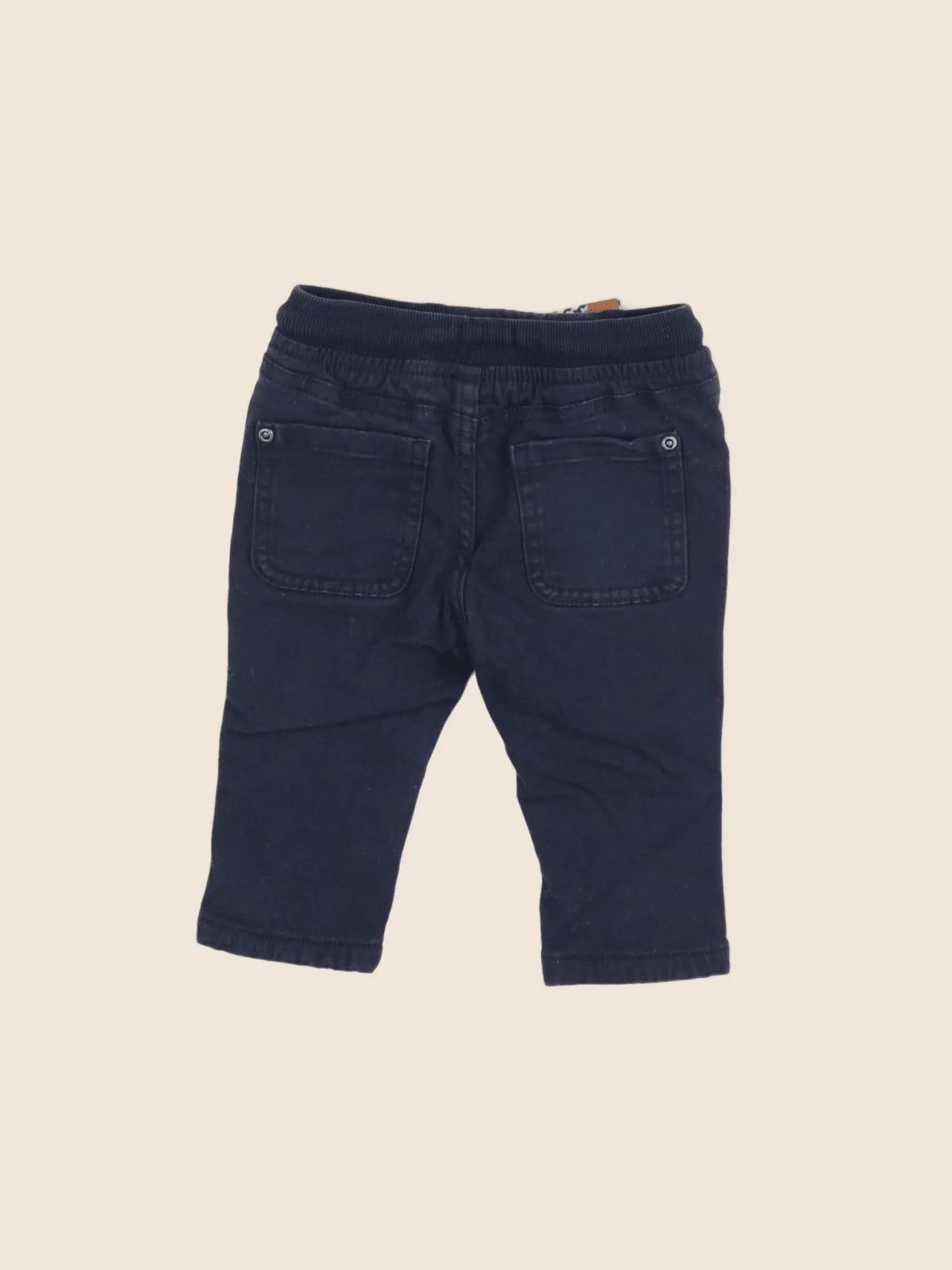 Vertbaudet - pantalon bleu - 6 mois