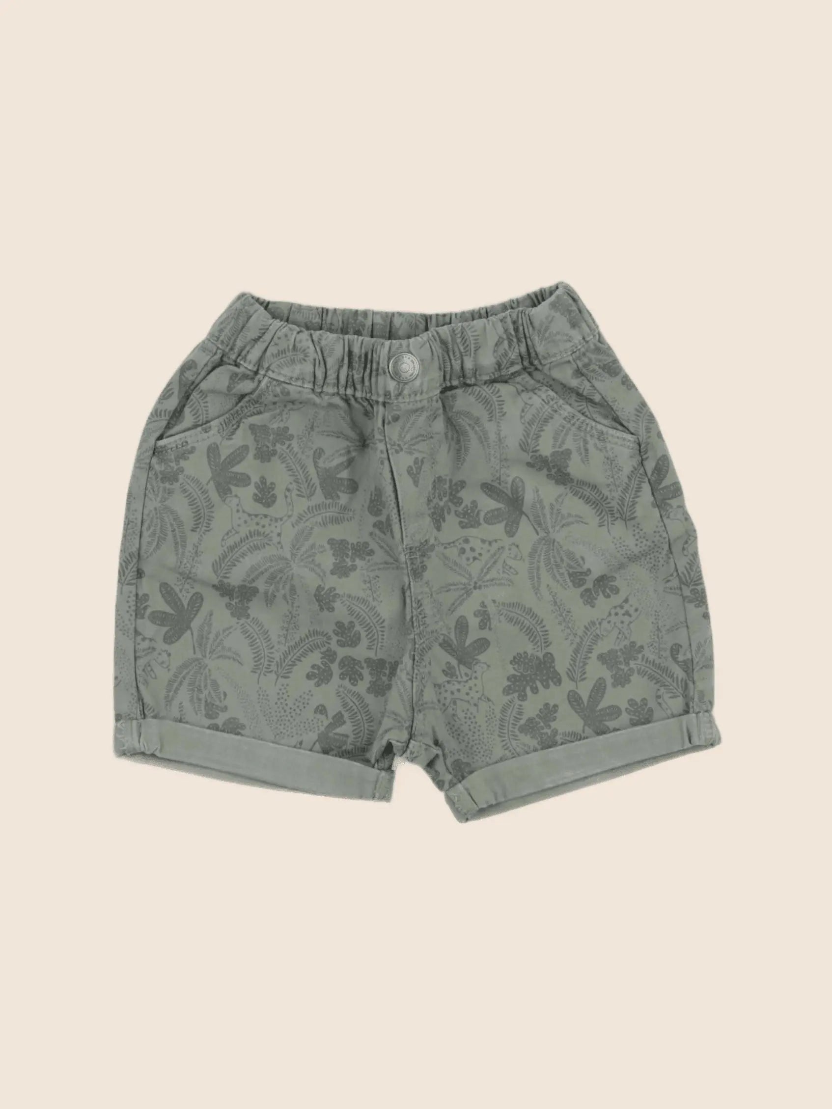 Tape à l'oeil - short bleu - 12 mois