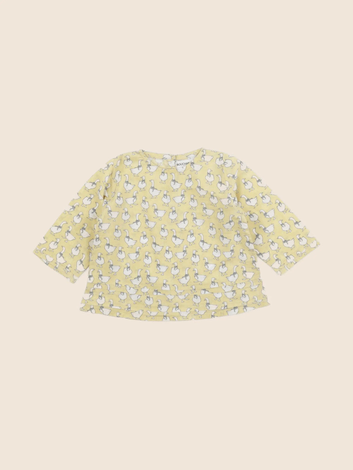 Bouchara - blouse jaune - 6 mois
