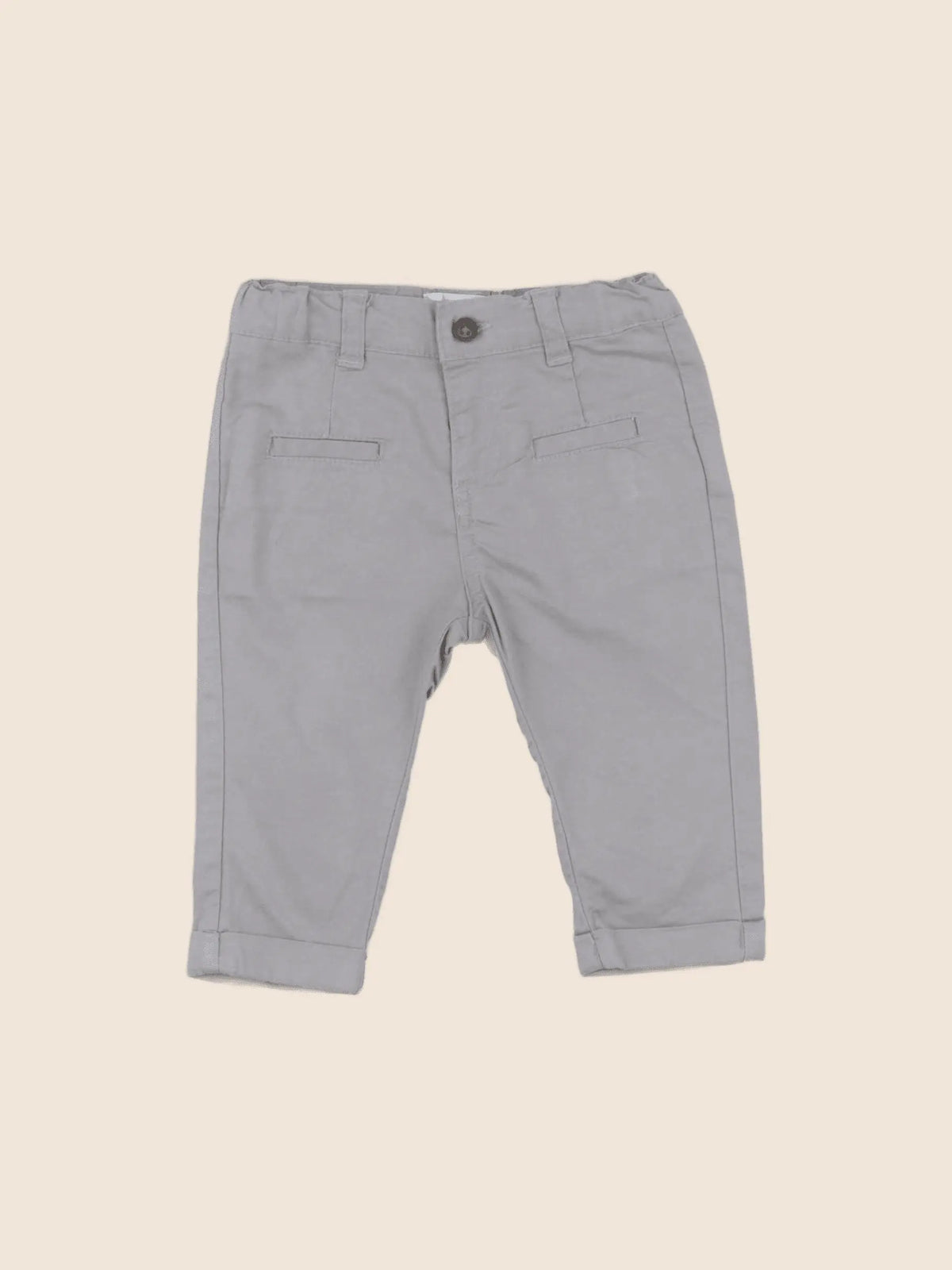 Vertbaudet - pantalon gris - 6 mois