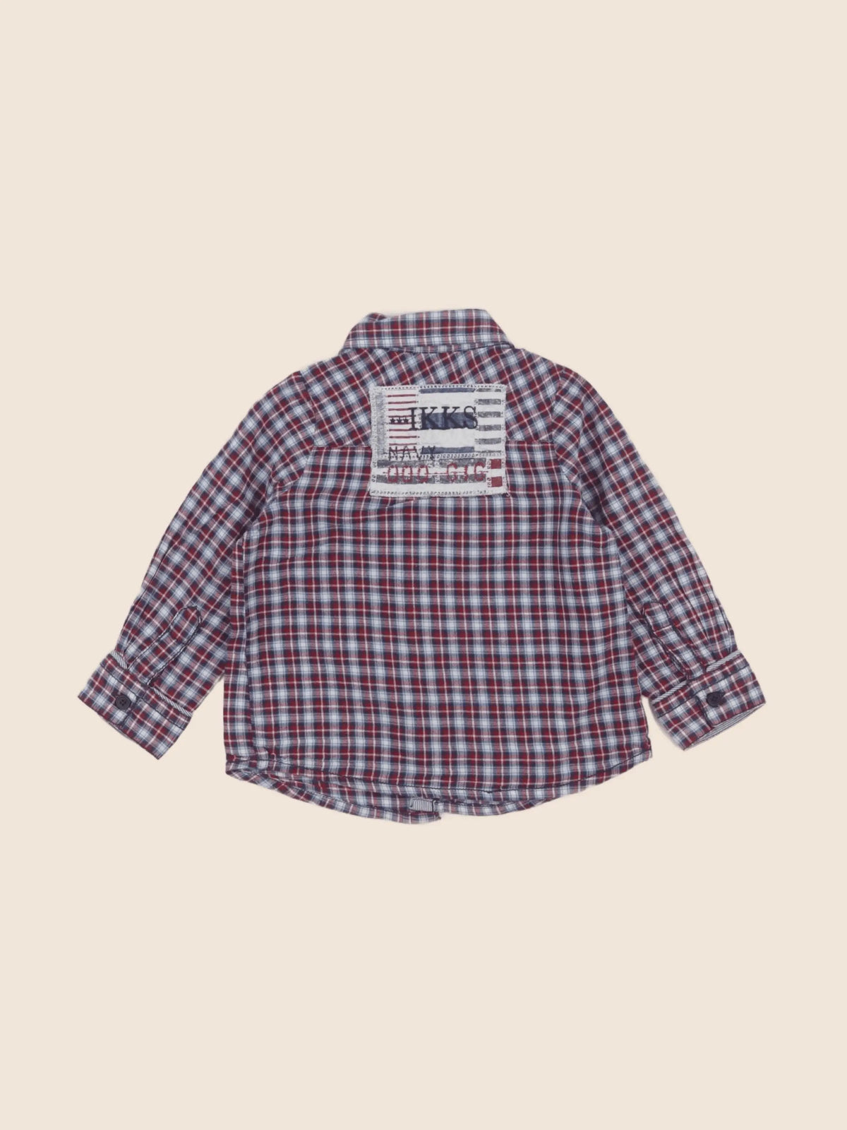 IKKS - chemise rouge - 12 mois