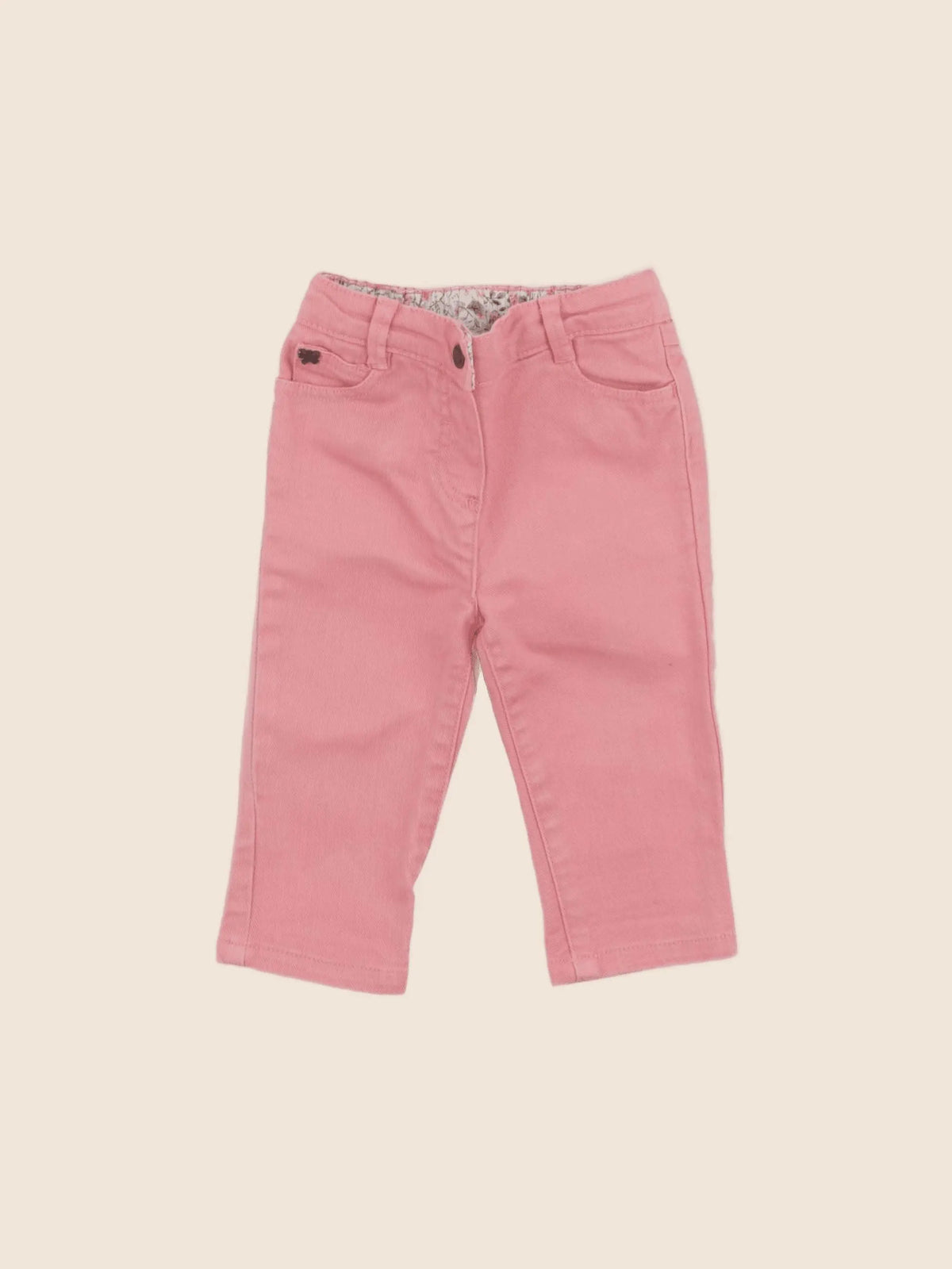 Cyrillus - pantalon rose - 9 mois
