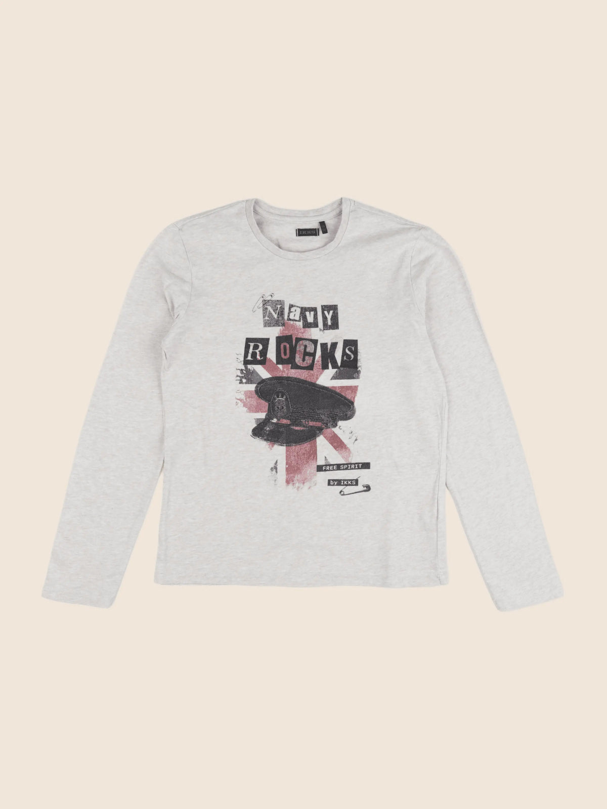 IKKS - tee-shirt gris - 12 ans