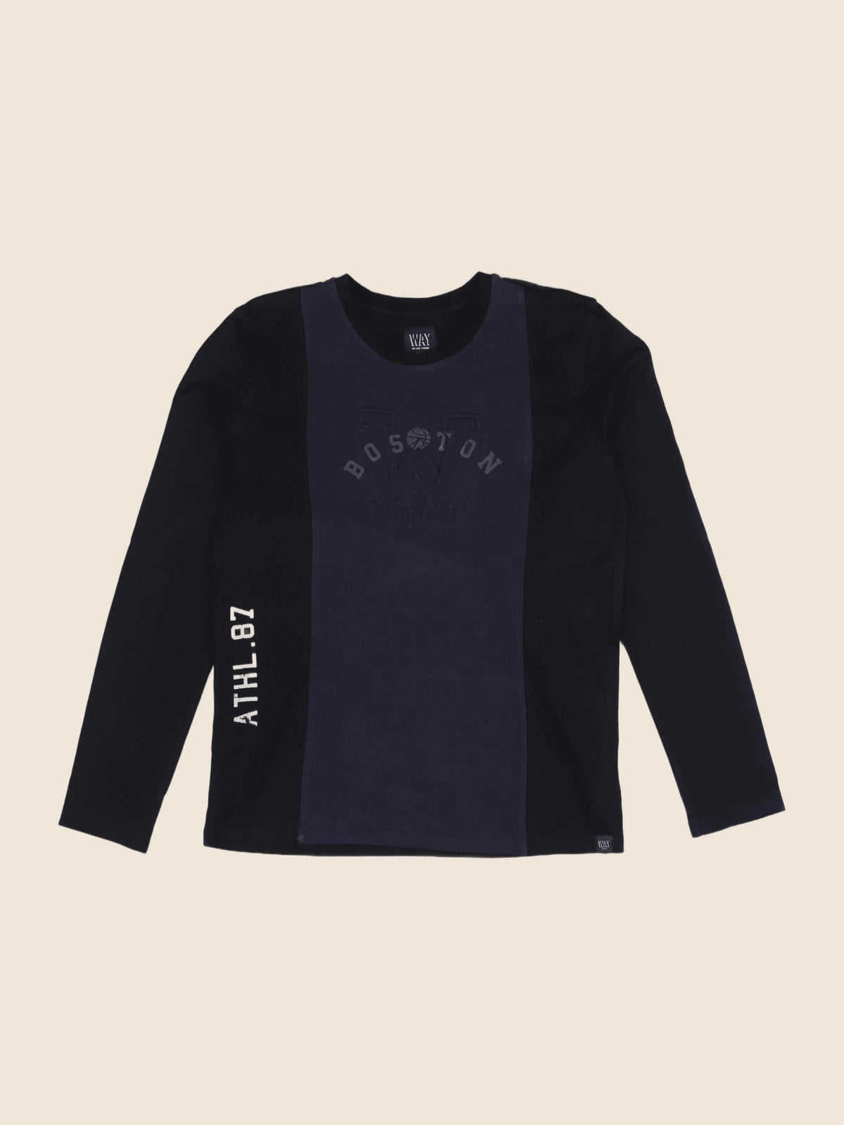 IKKS - tee-shirt noir, bleu - 12 ans