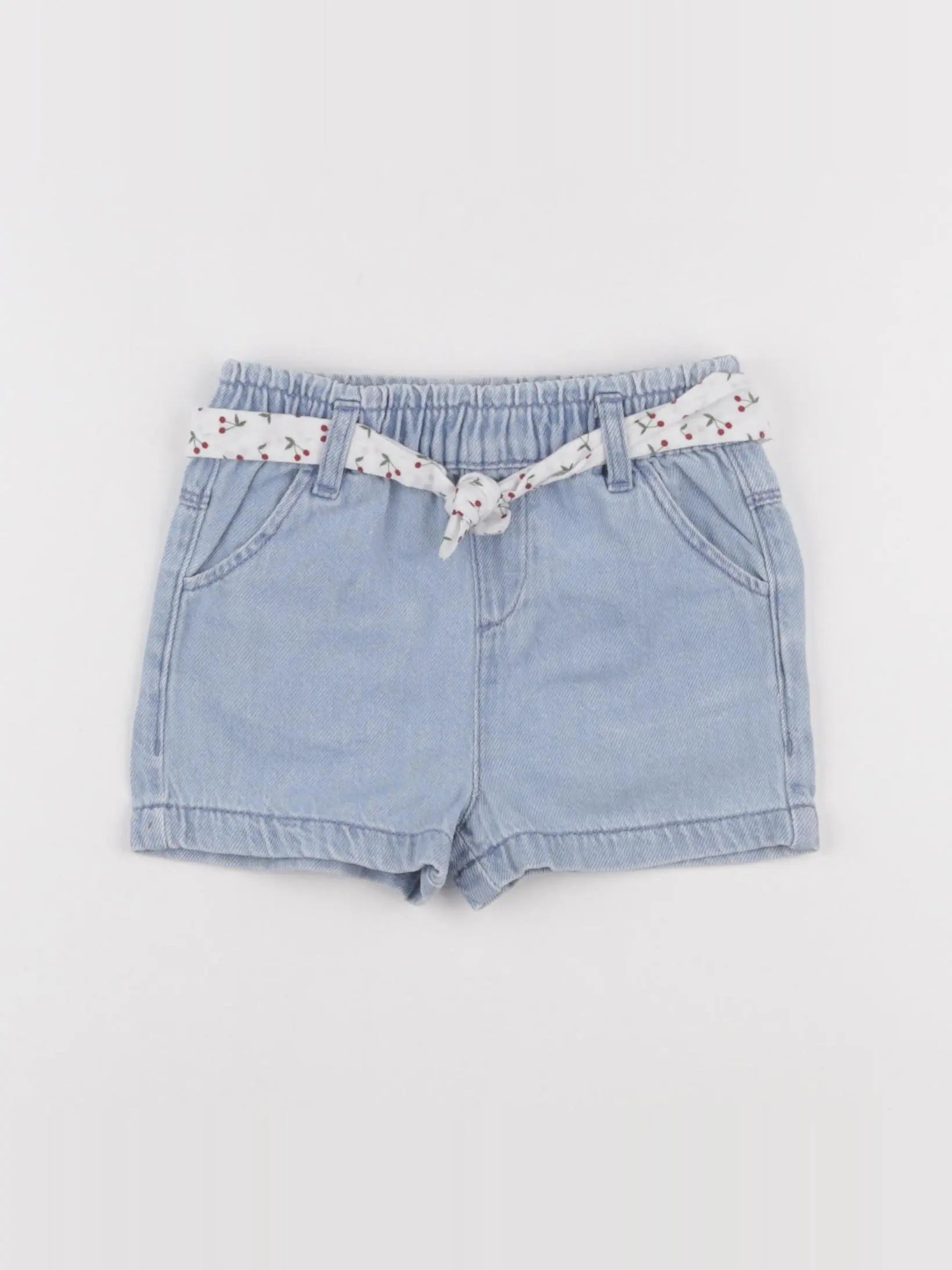 Vertbaudet - short bleu - 18 mois