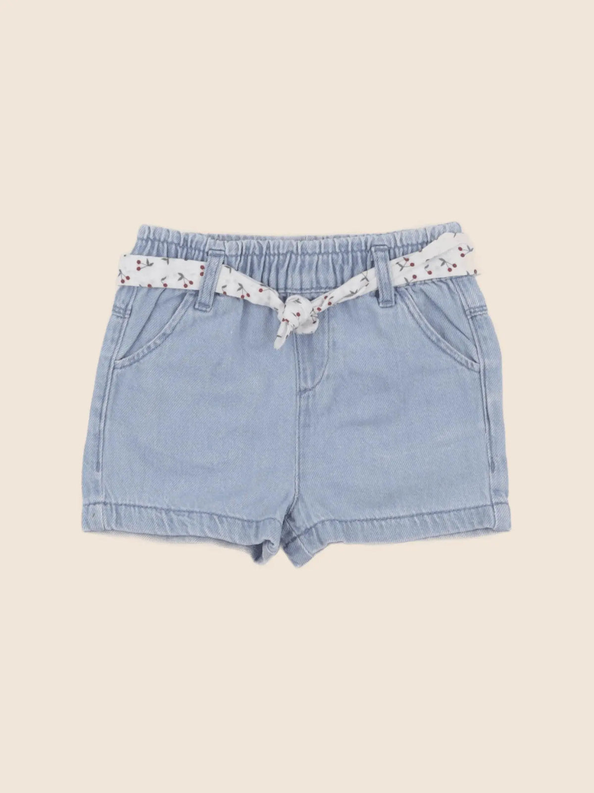 Vertbaudet - short bleu - 18 mois