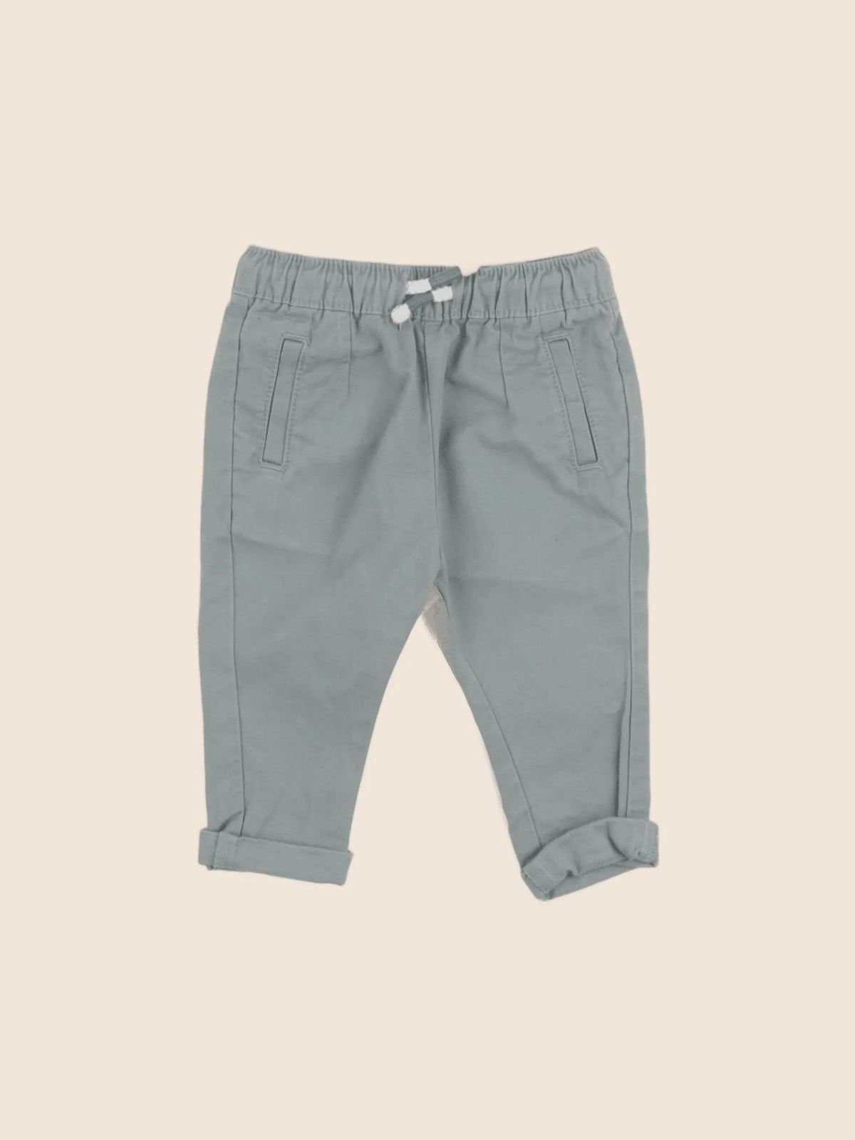 Vertbaudet - pantalon vert - 6 mois