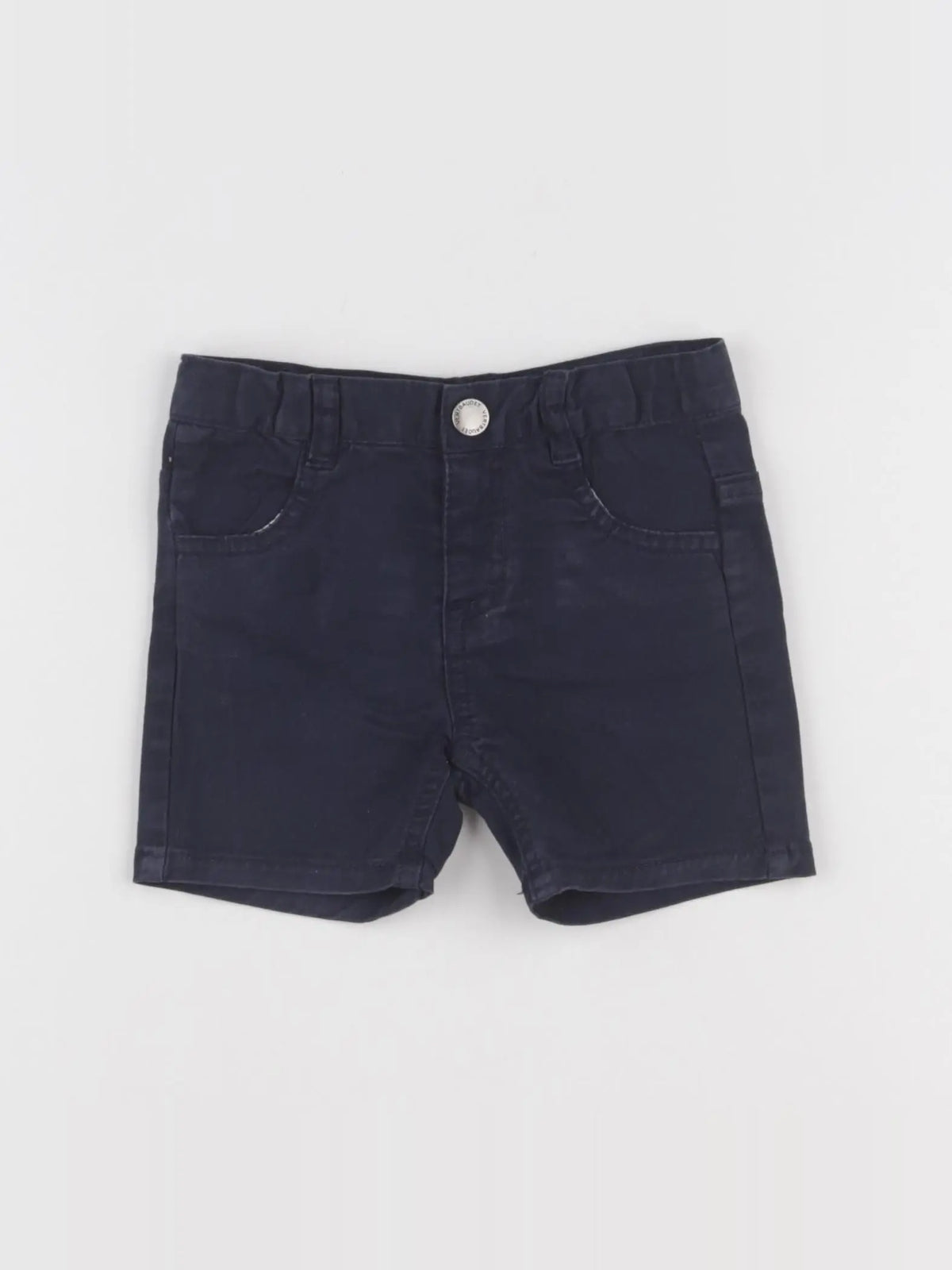 Vertbaudet - short bleu - 12 mois