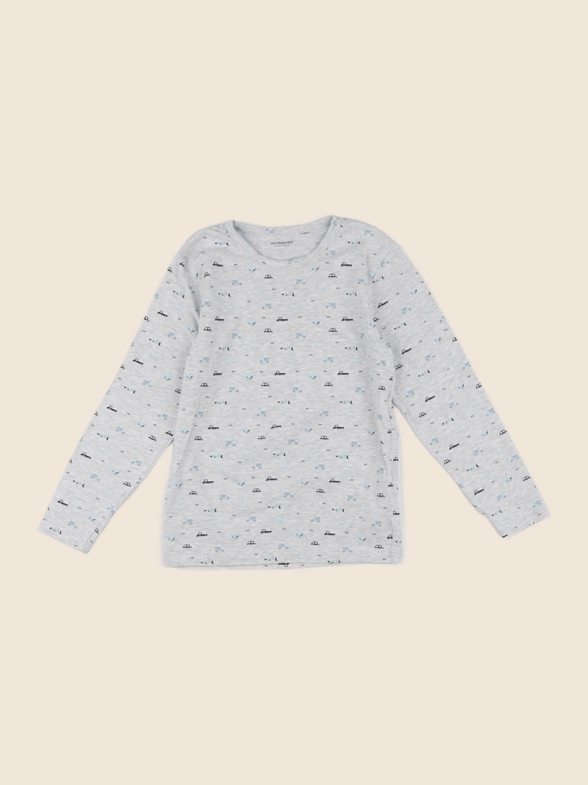 Vertbaudet - maillot de corps gris - 10 ans