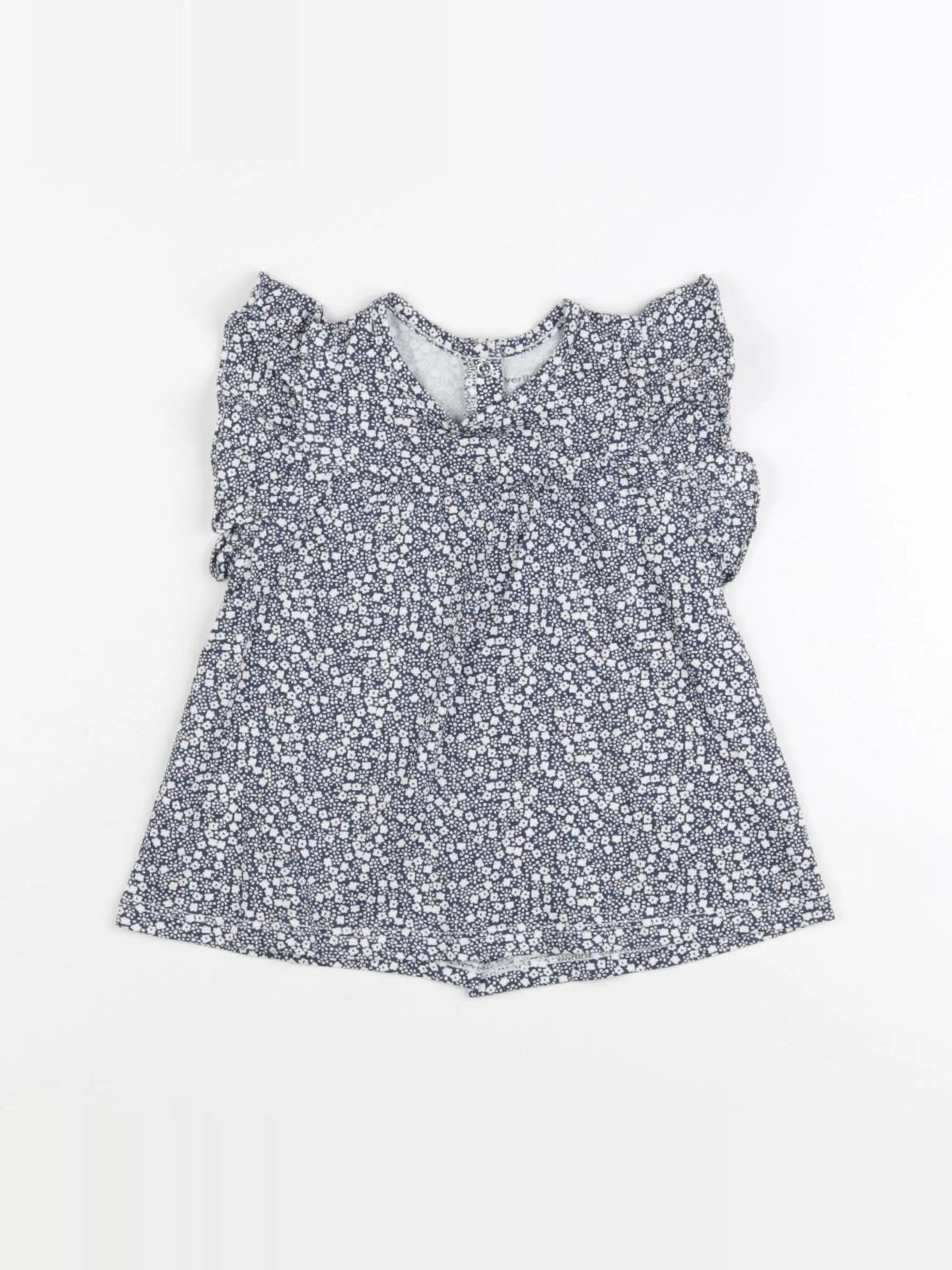 Vertbaudet - blouse bleu - 24 mois