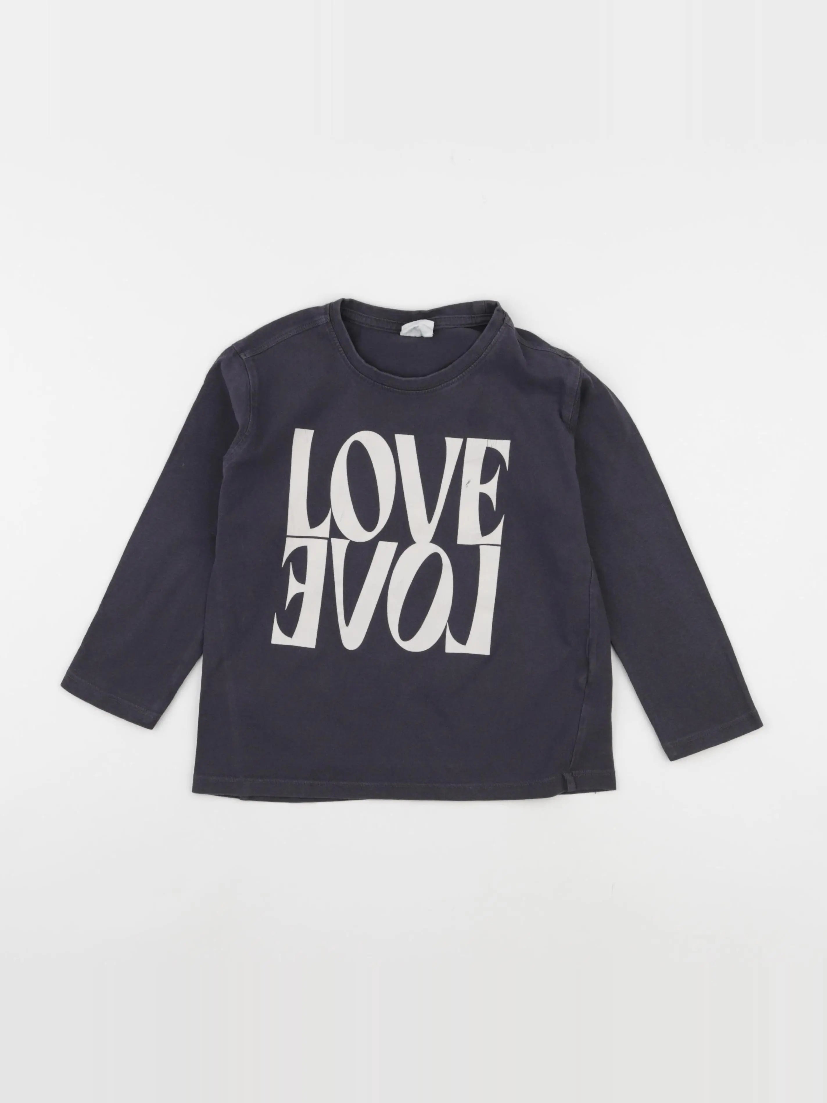 Zara - tee-shirt gris - 6 ans
