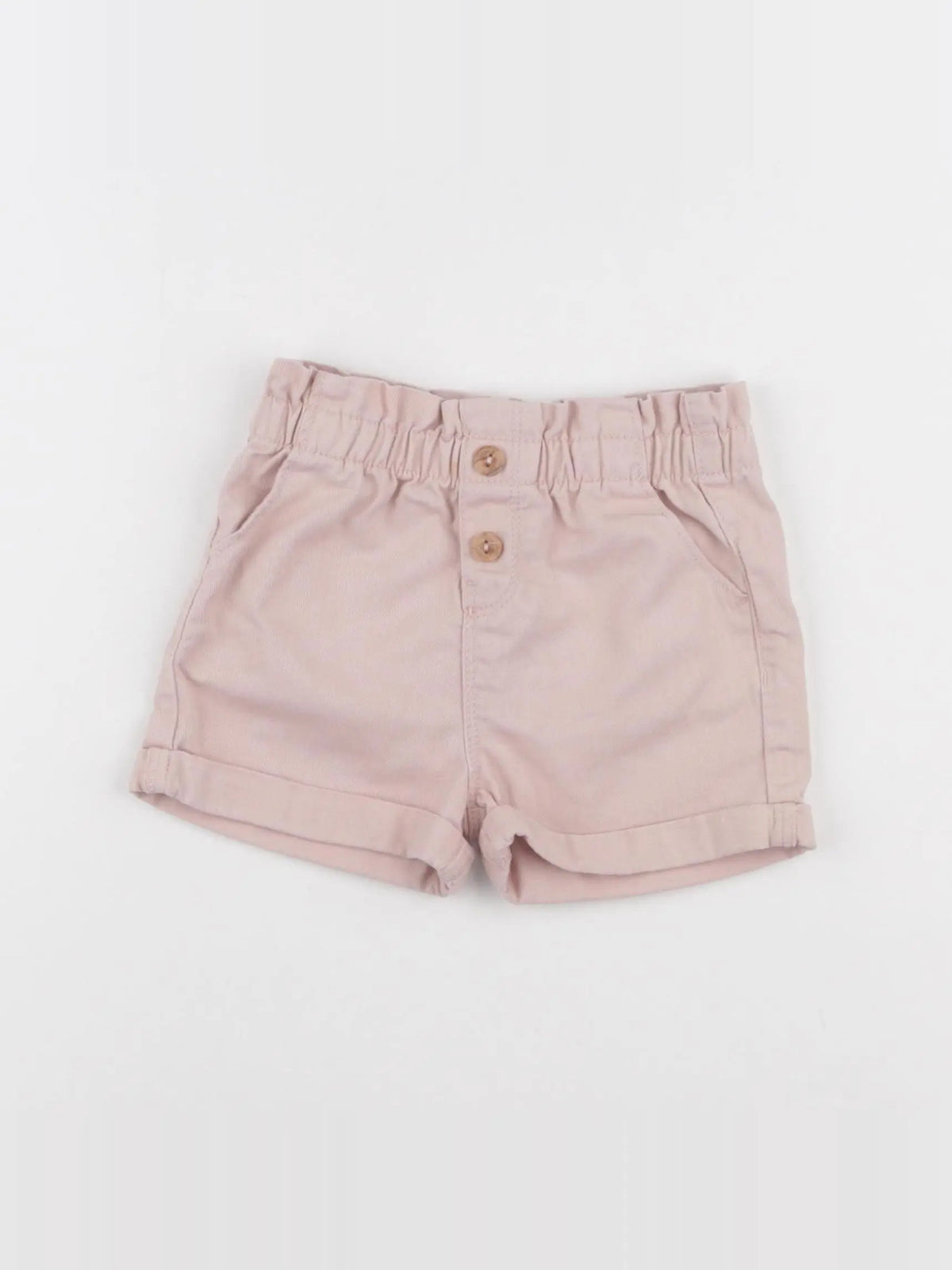 Vertbaudet - short rose - 24 mois