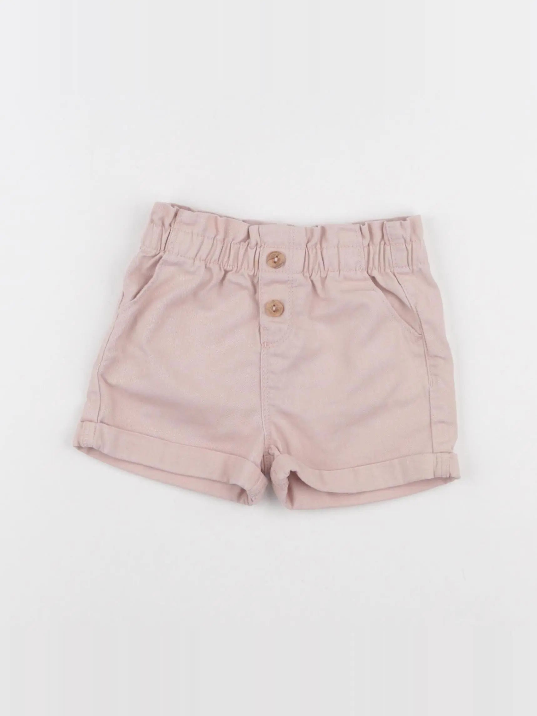 Vertbaudet - short rose - 24 mois