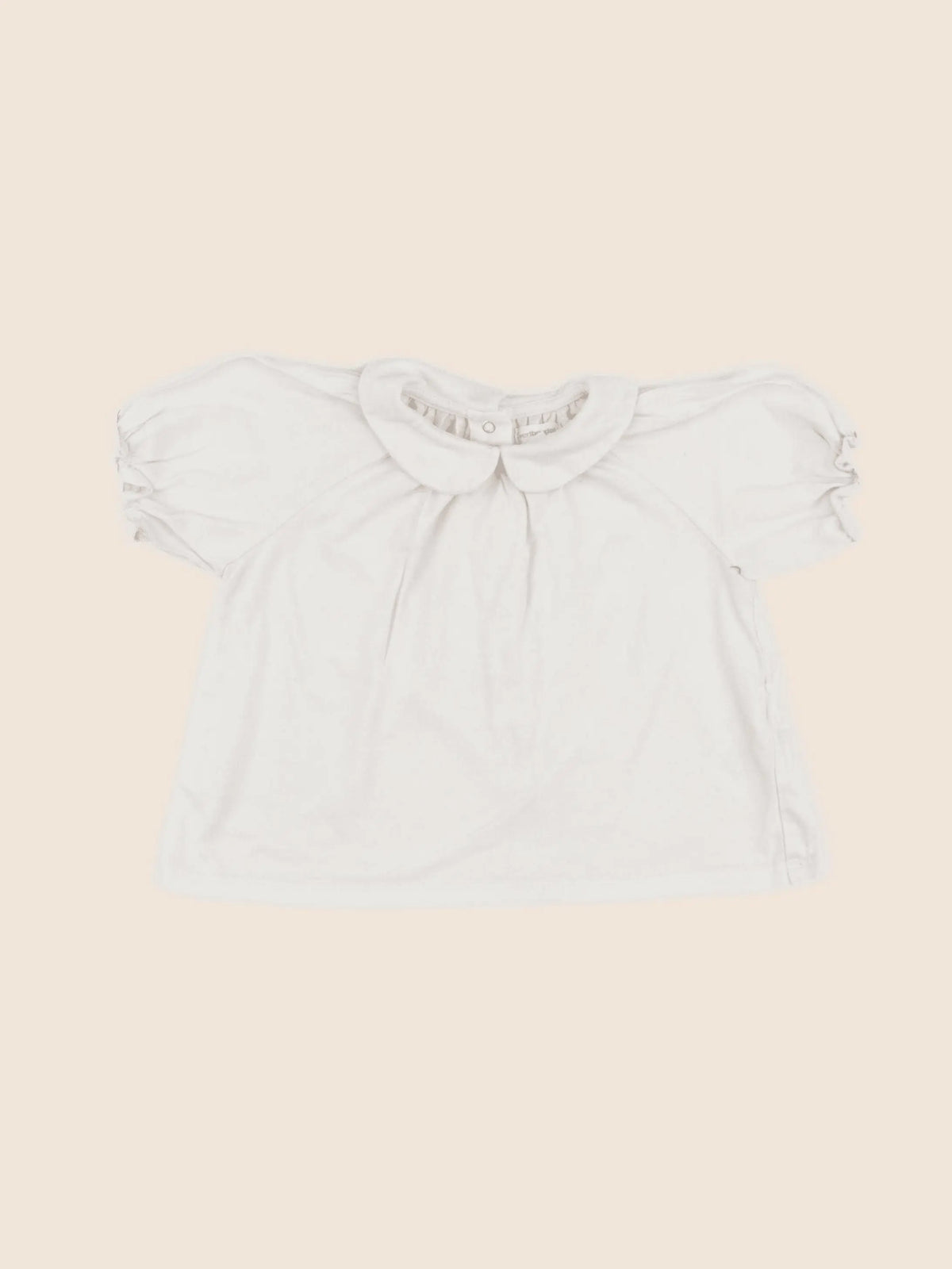 Vertbaudet - tee-shirt beige - 24 mois
