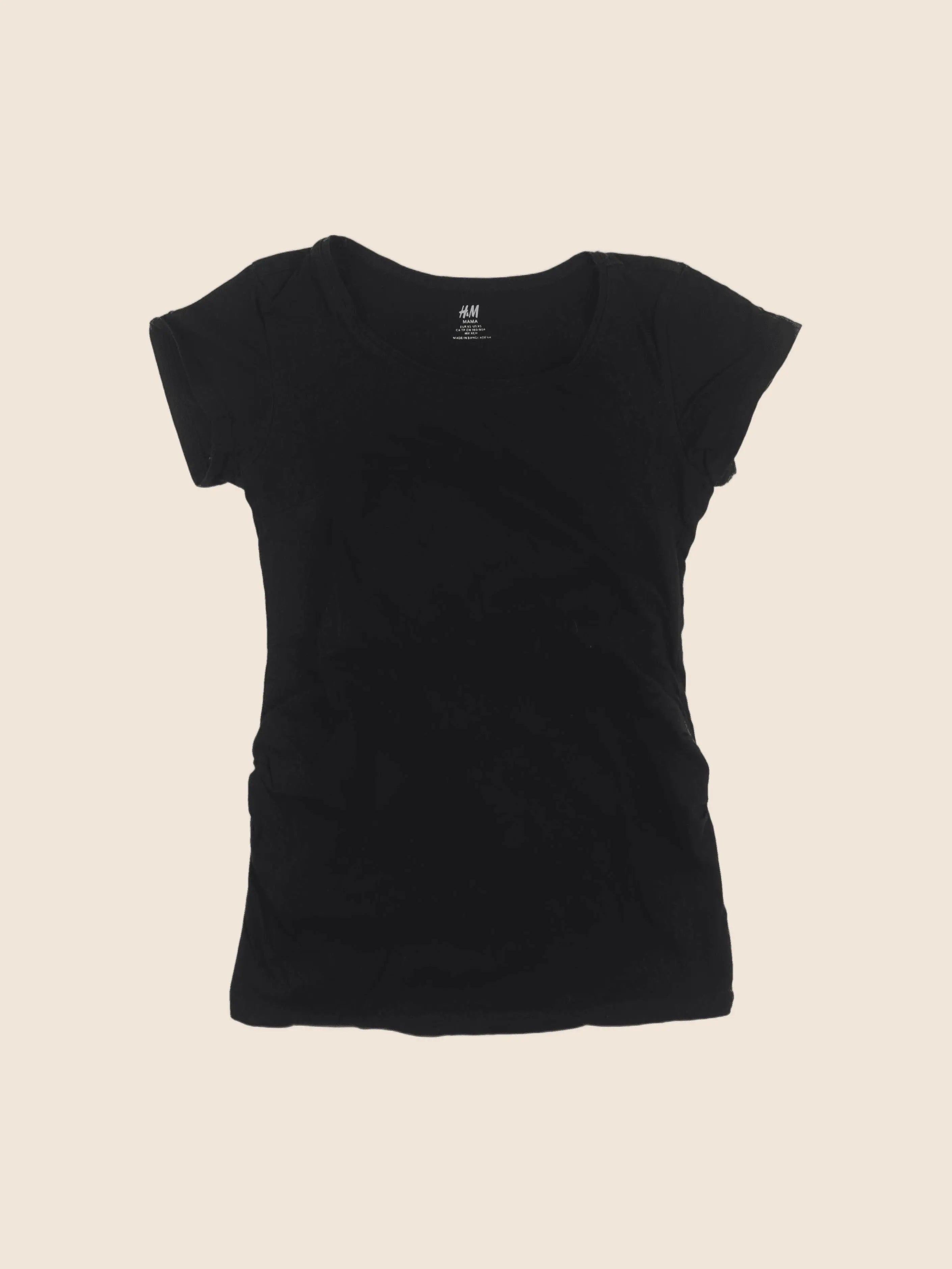 H&M - tee-shirt grossesse noir - 34