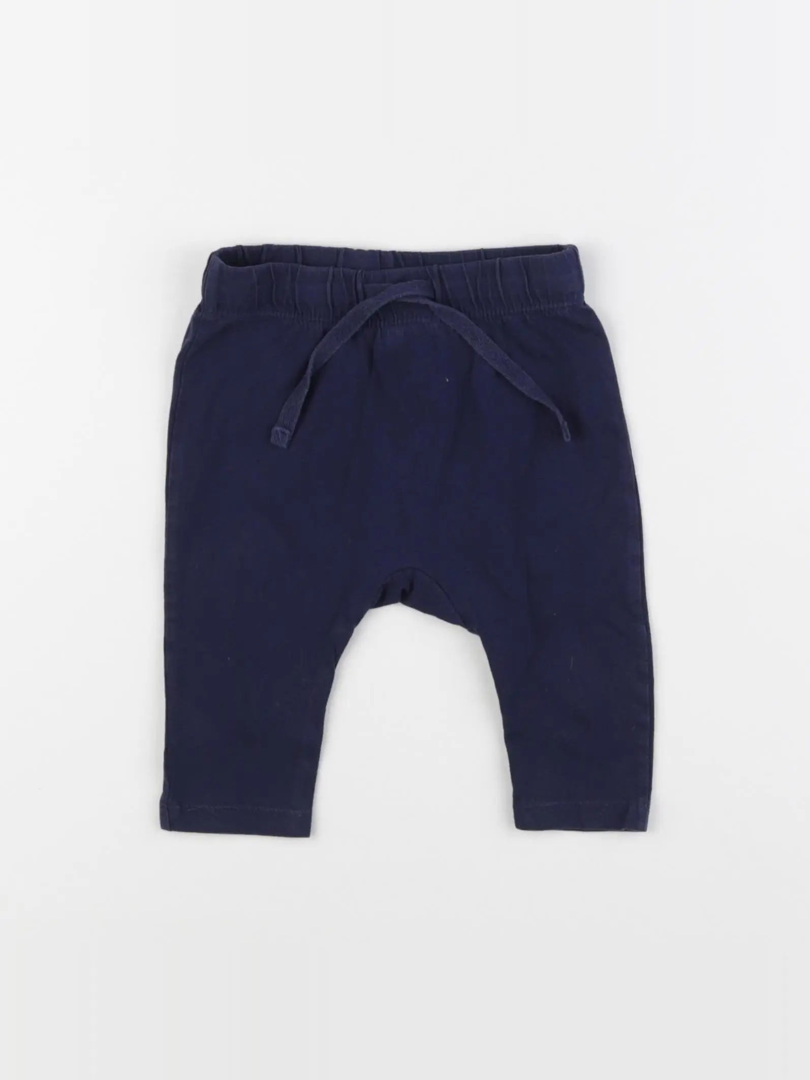 H&M - pantalon bleu - 3/6 mois
