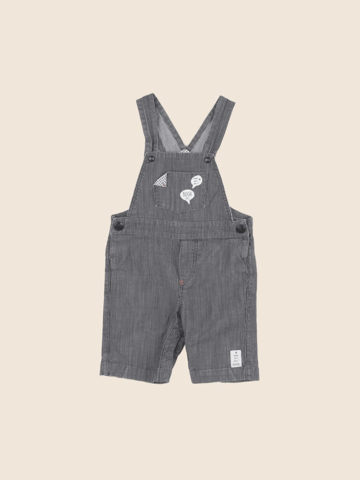 IKKS - salopette gris - 18 mois