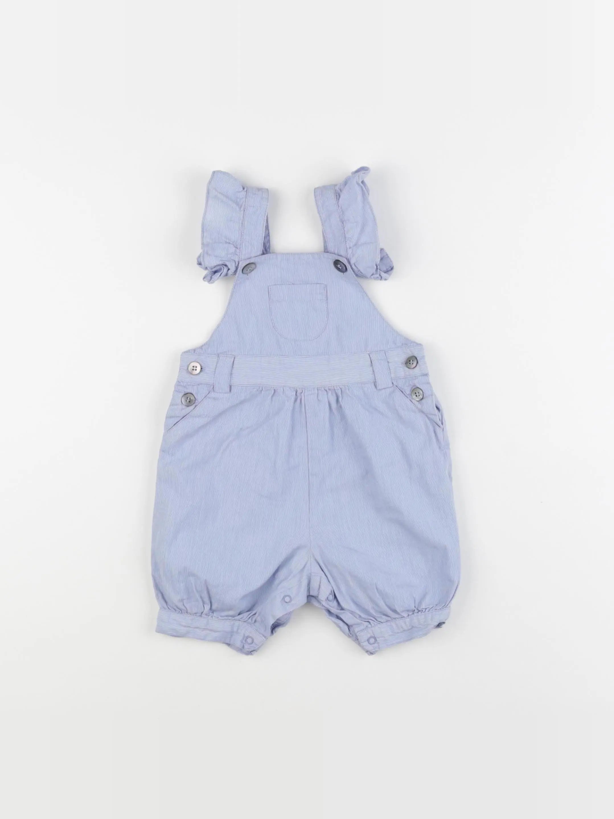 Jacadi - salopette bleu - 6 mois