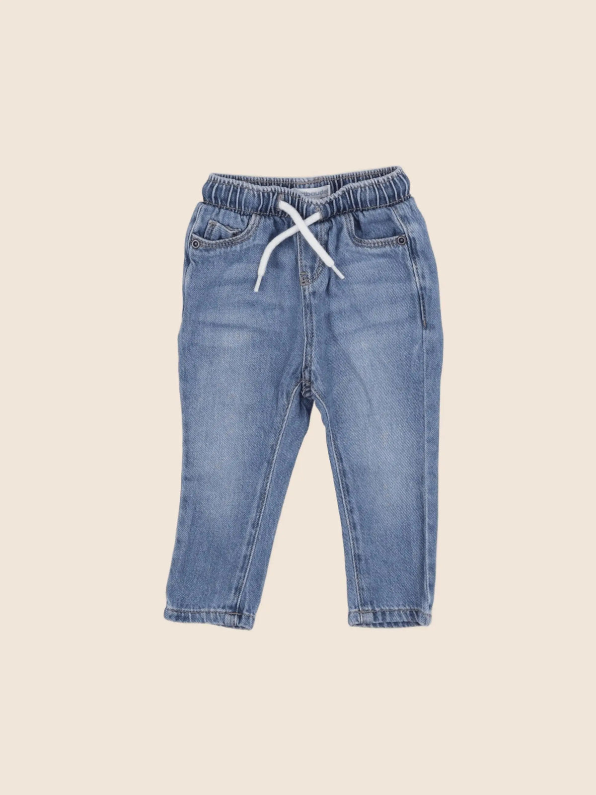 Vertbaudet - jean bleu - 6 mois