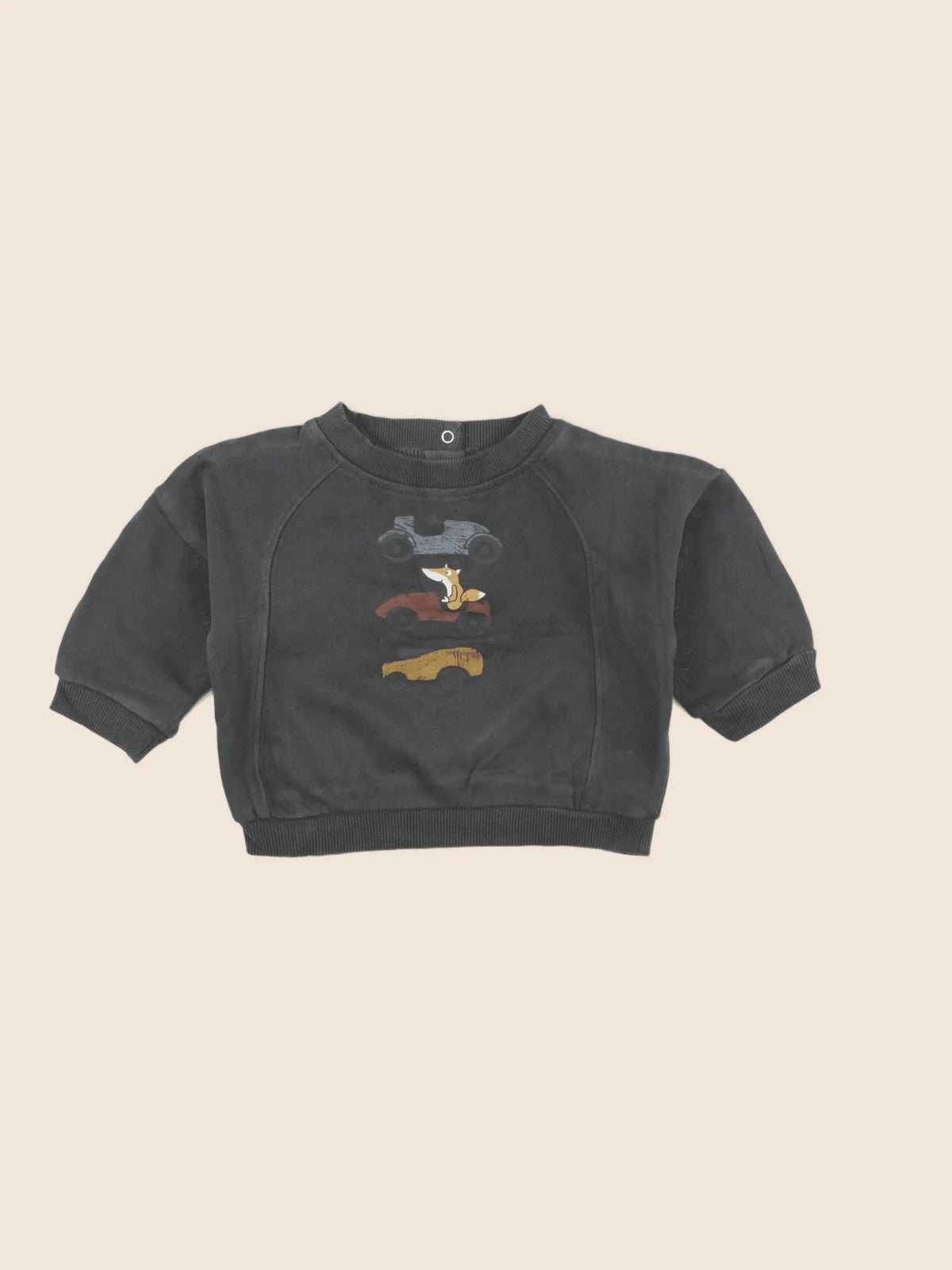 Vertbaudet - sweat vert - 6 mois