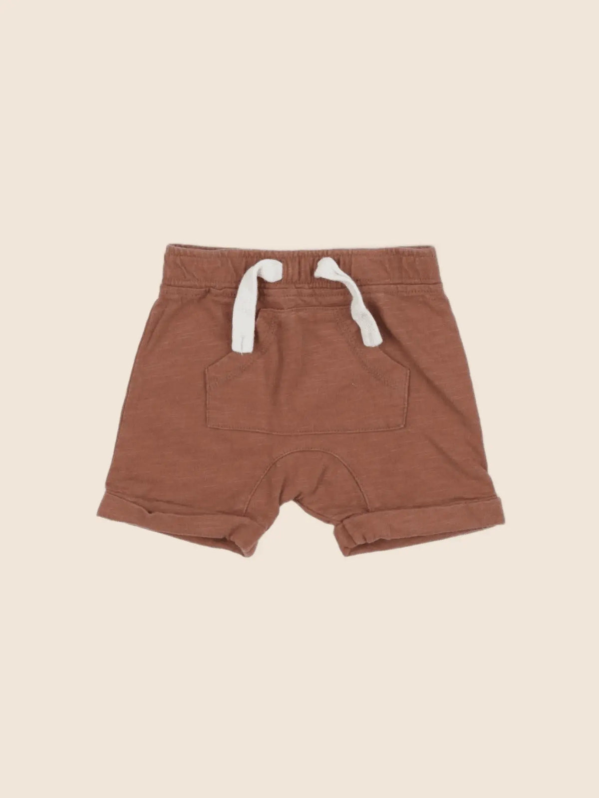 Rylee + Cru - short marron - 3/6 mois