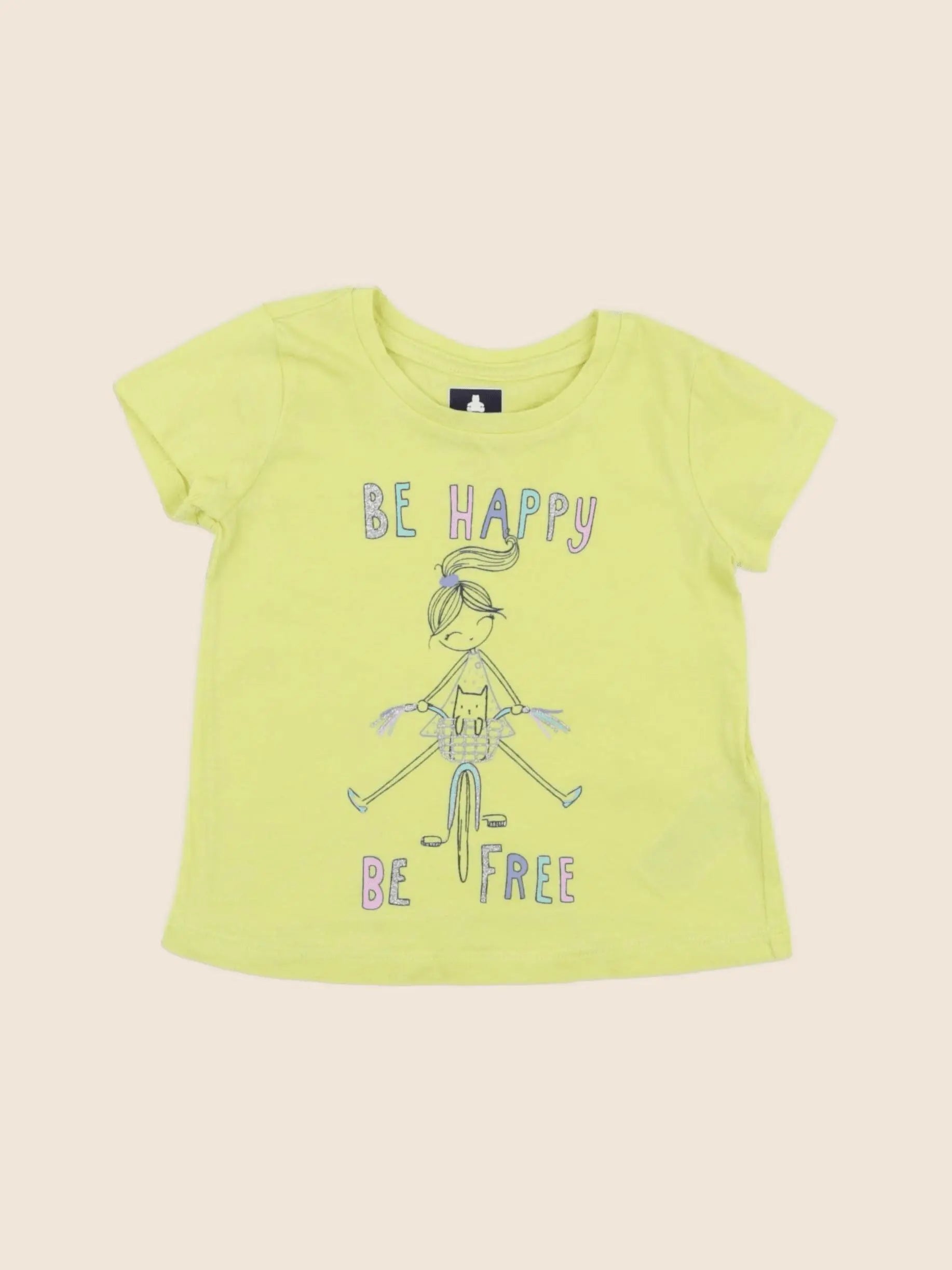 GAP - tee-shirt jaune - 12/18 mois
