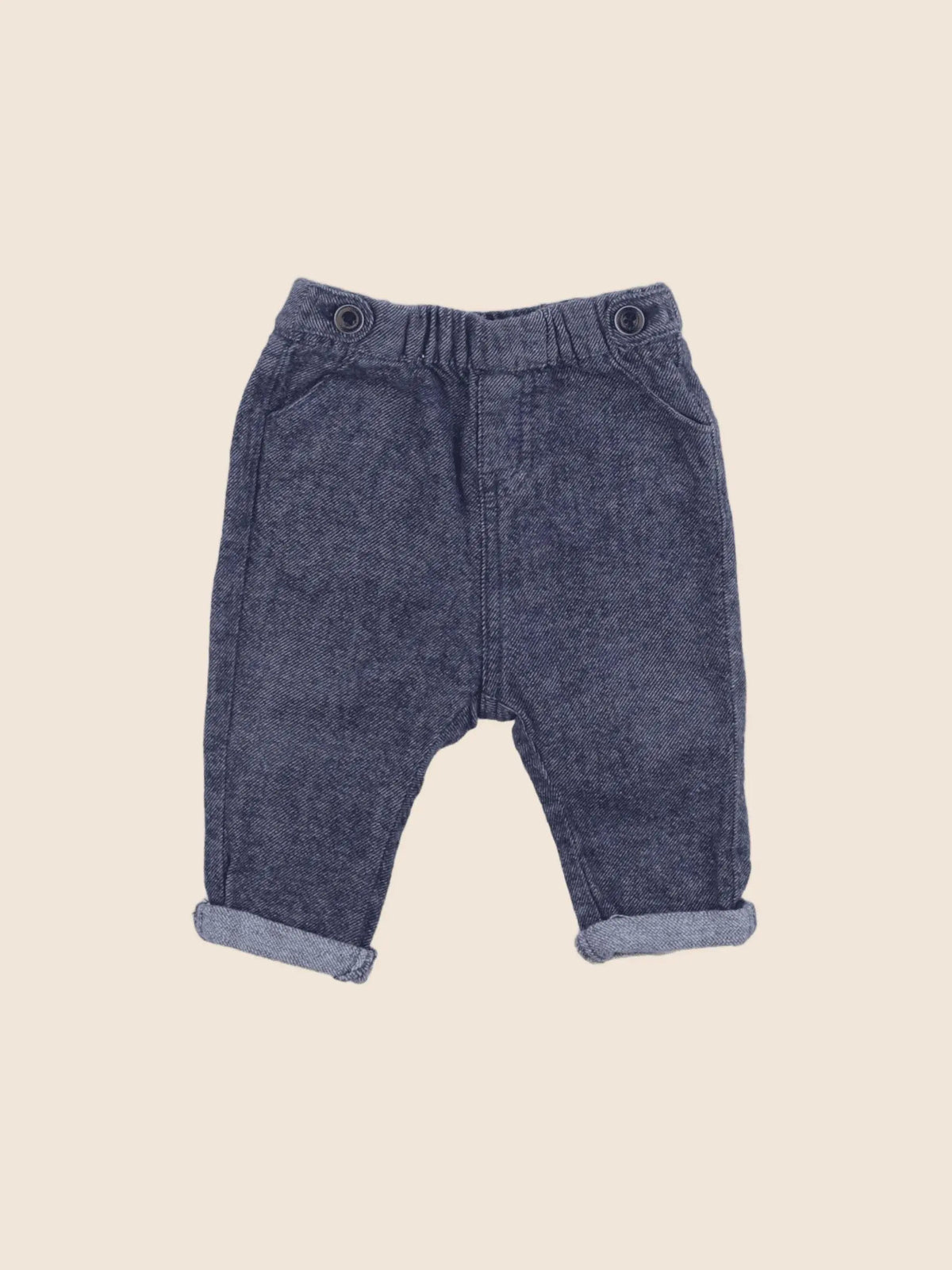 Tape à l'oeil - pantalon bleu - 6 mois