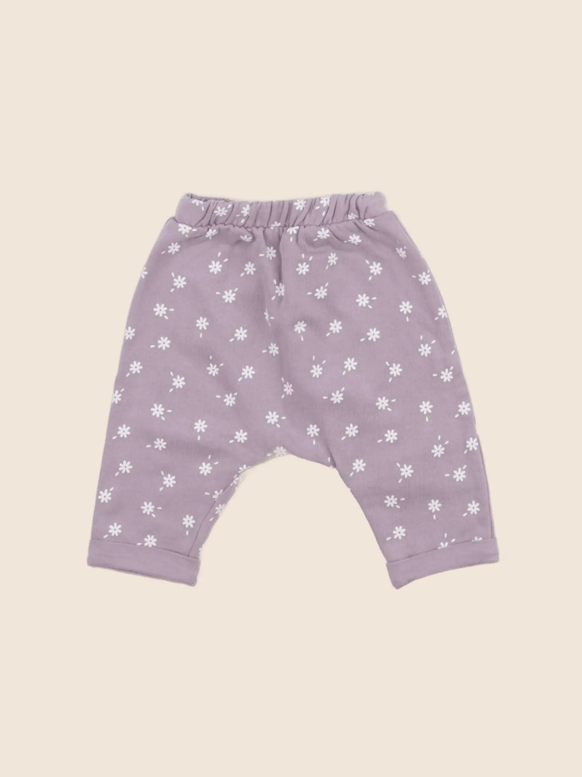 Vertbaudet - sarouel violet - 3 mois