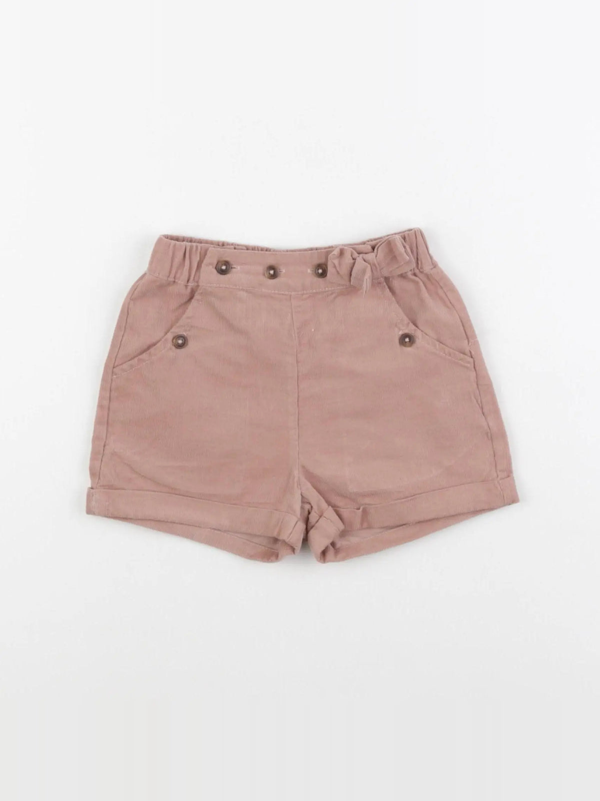 Vertbaudet - short beige - 18 mois