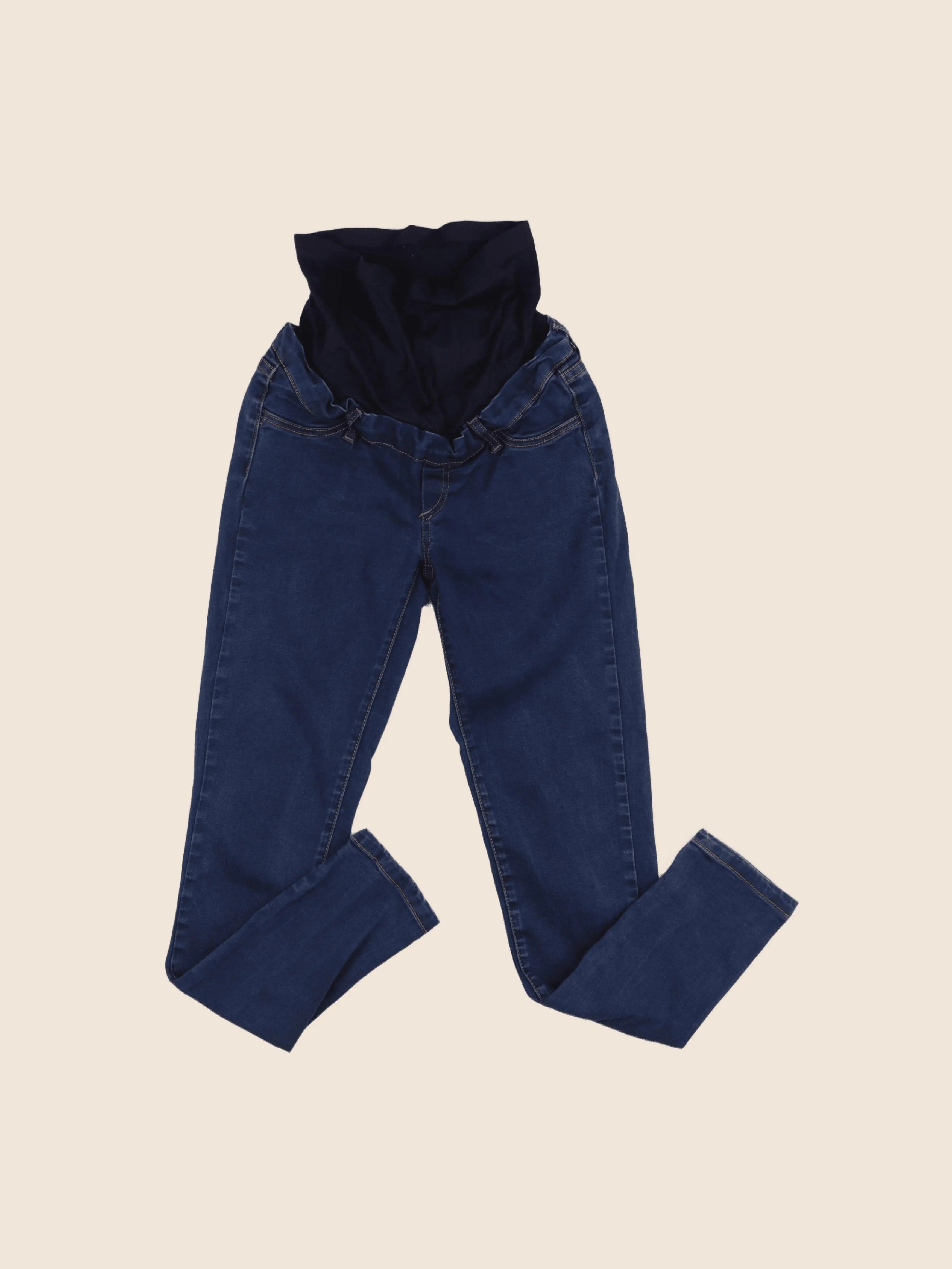 Envie de fraise - pantalon grossesse bleu - 36