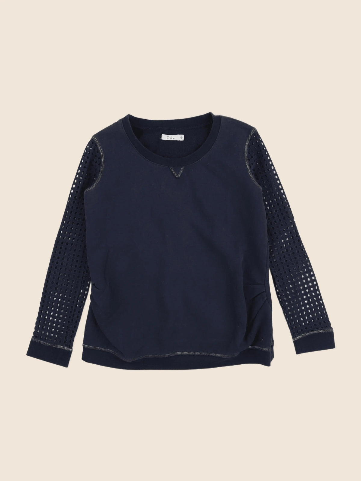Vertbaudet - sweat grossesse bleu - 34 à 36