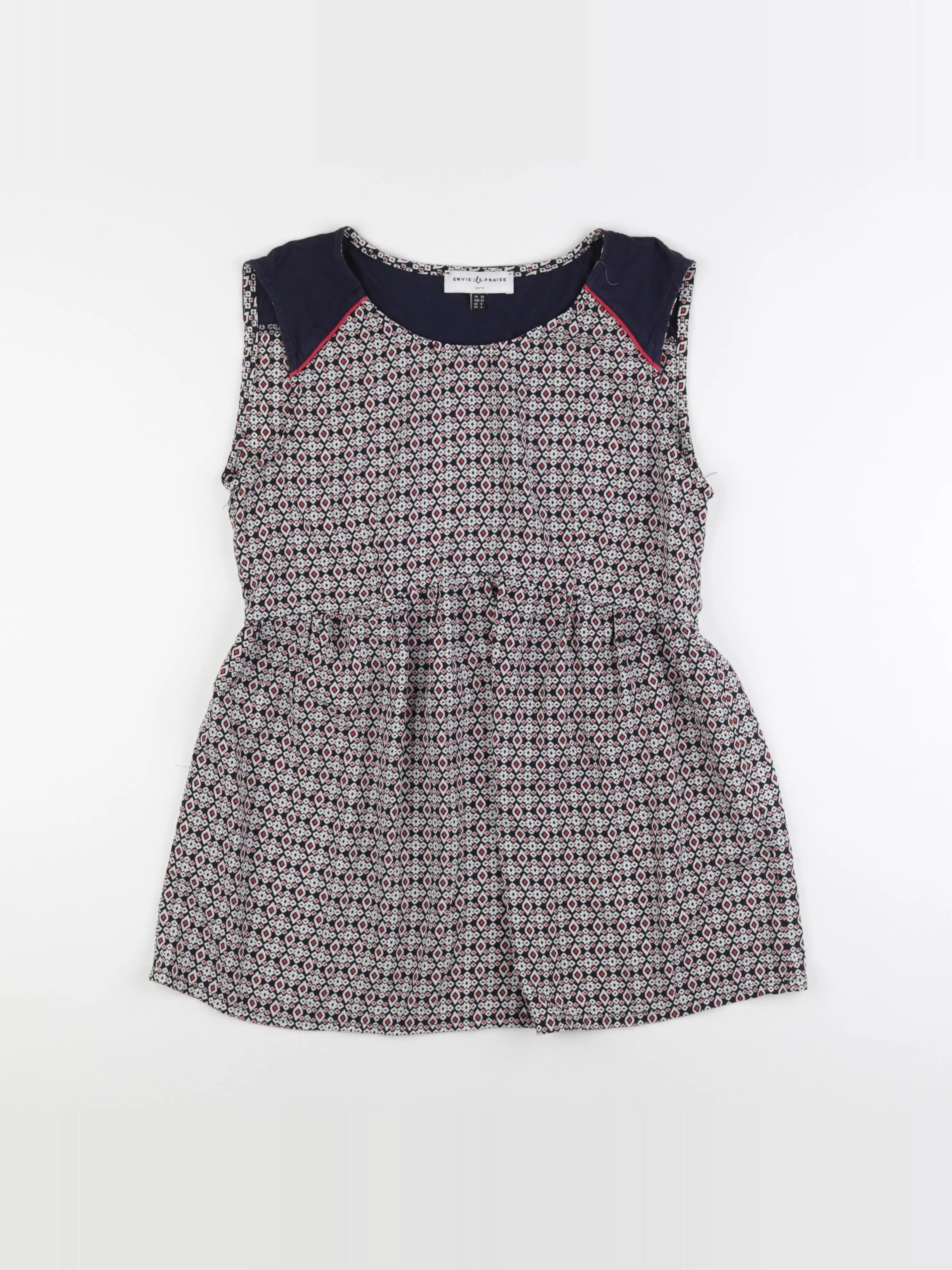 Envie de fraise - blouse grossesse bleu - 36