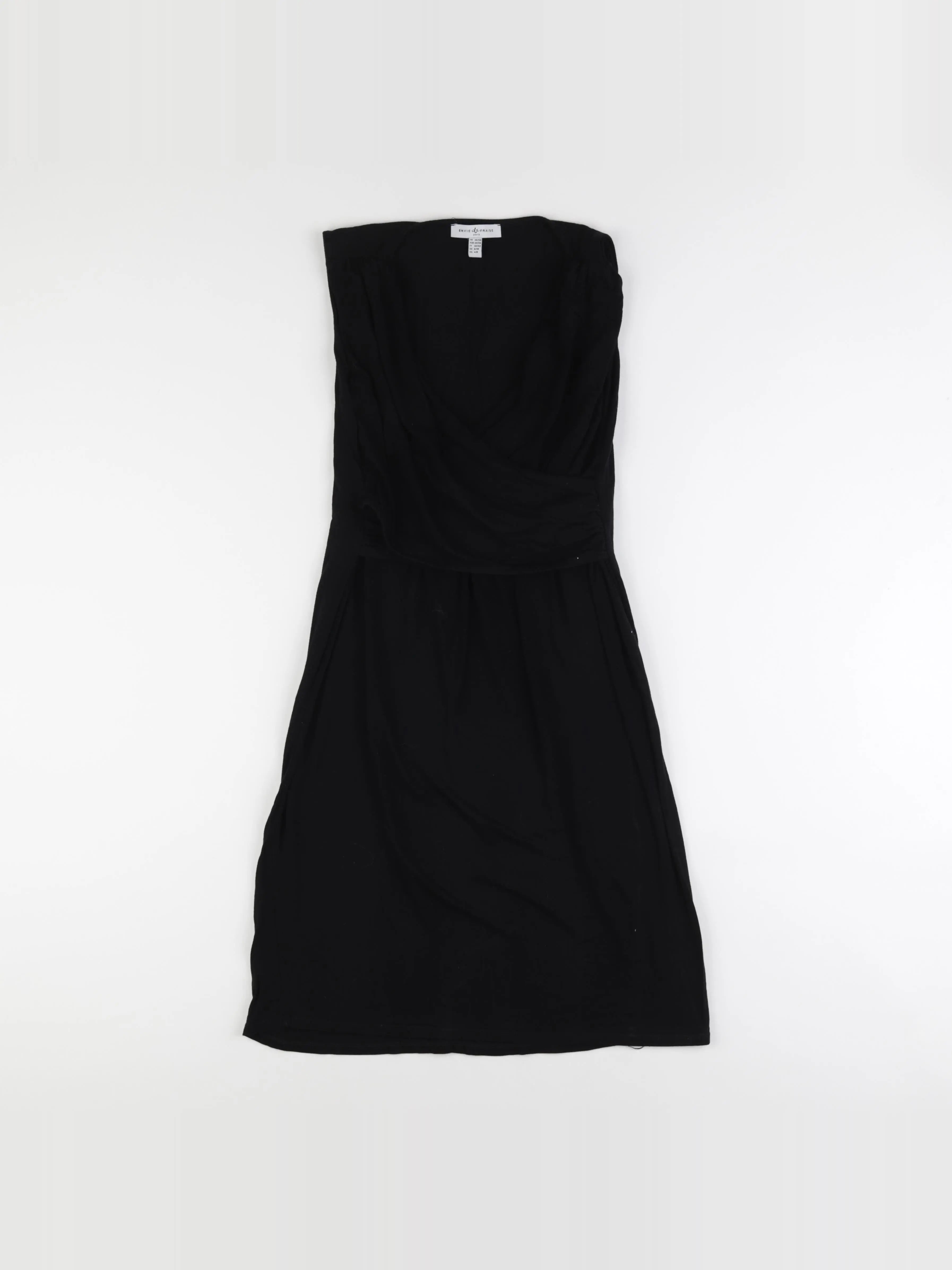Envie de fraise - robe allaitement, grossesse noir - 36 à 38