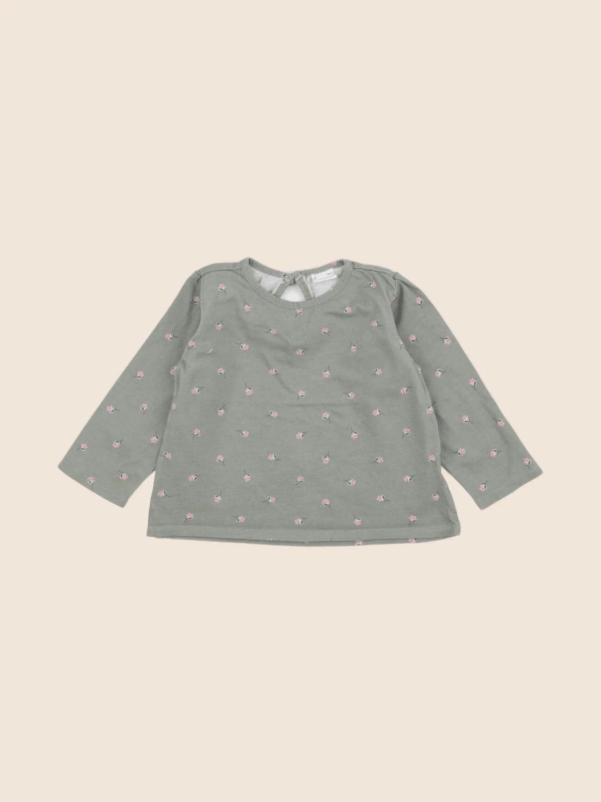 H&M - tee-shirt vert - 9/12 mois