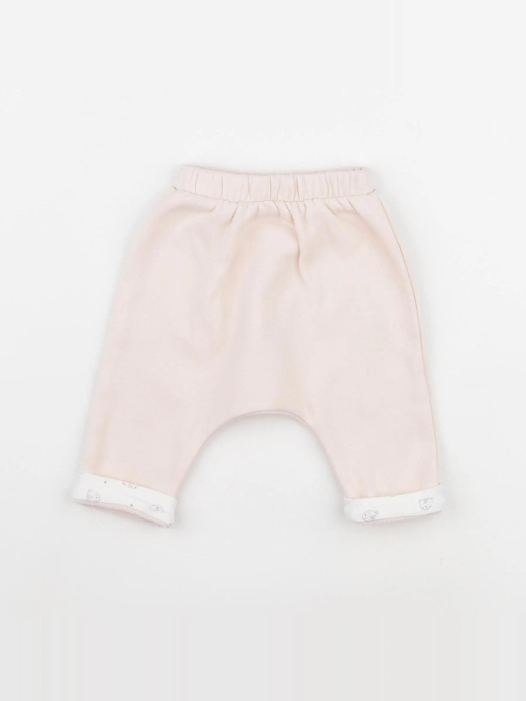 Vertbaudet - pantalon rose - 3 mois