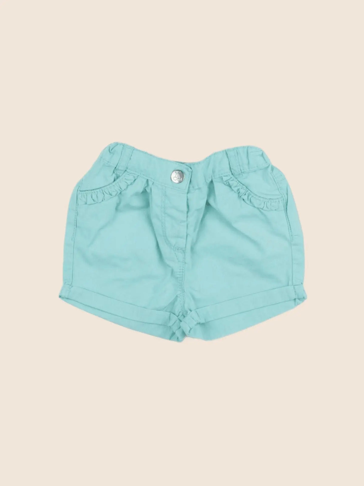 Tape à l'oeil - short bleu - 12 mois