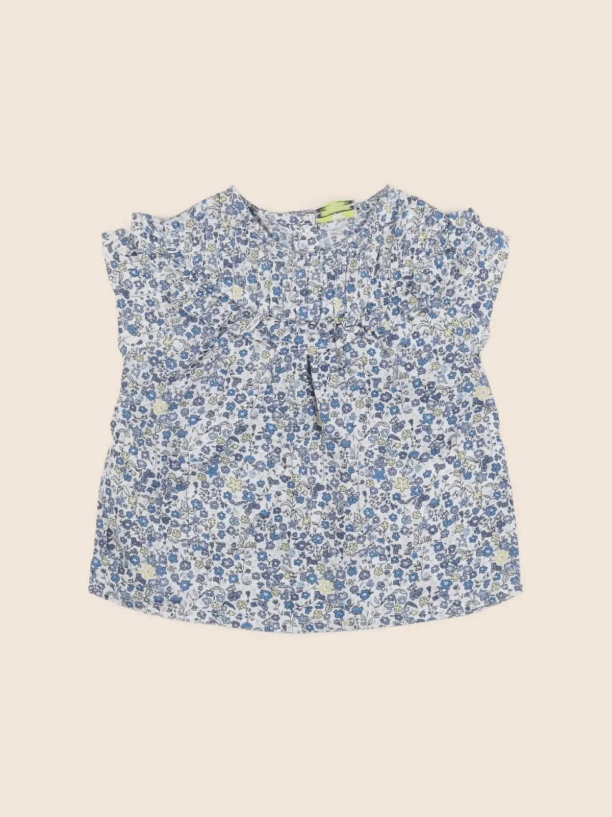 Tape à l'oeil - blouse bleu - 12 mois
