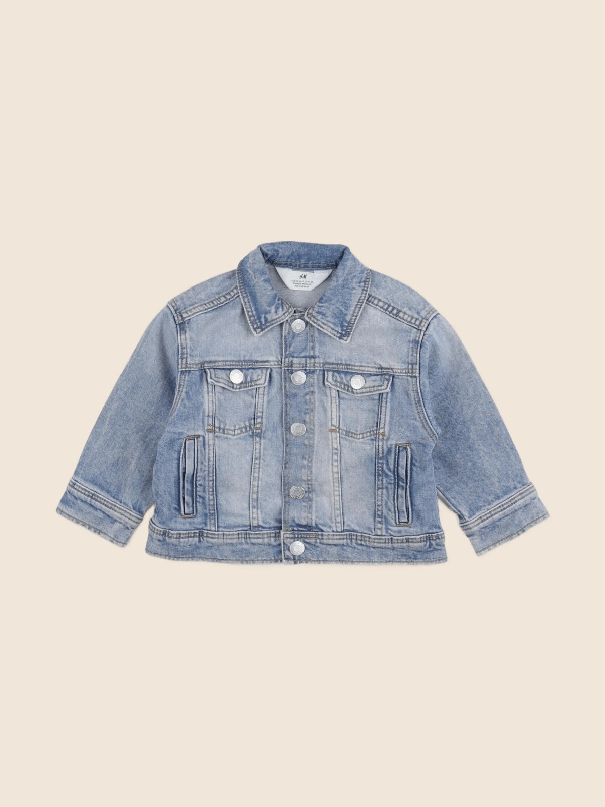 H&M - veste bleu - 18/24 mois