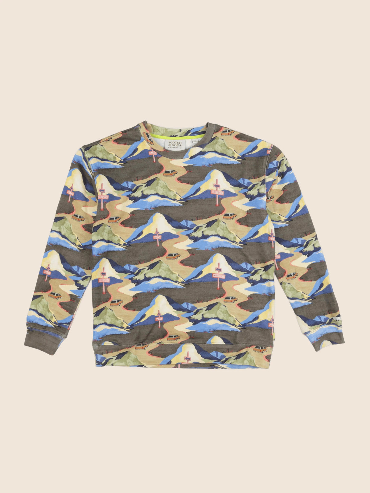 Scotch & Soda - sweat multicolore - 14 ans
