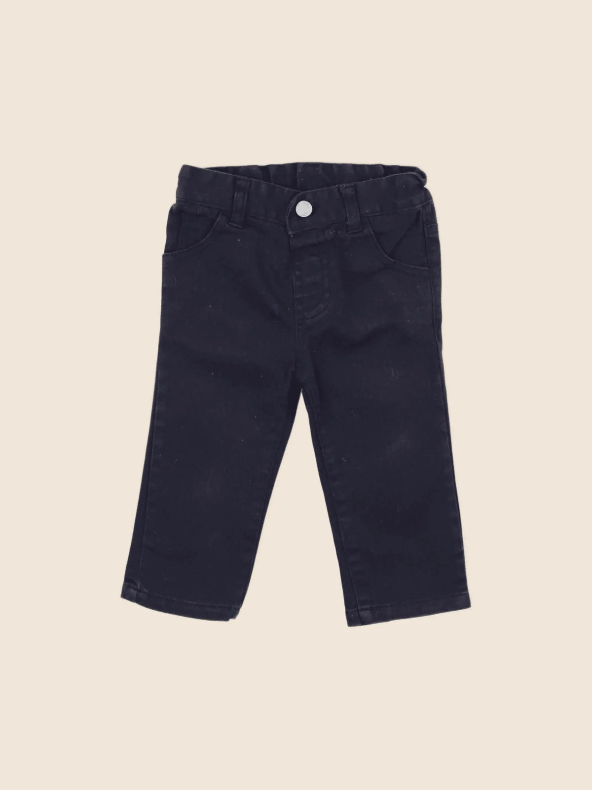 Natalys - pantalon bleu - 3 mois