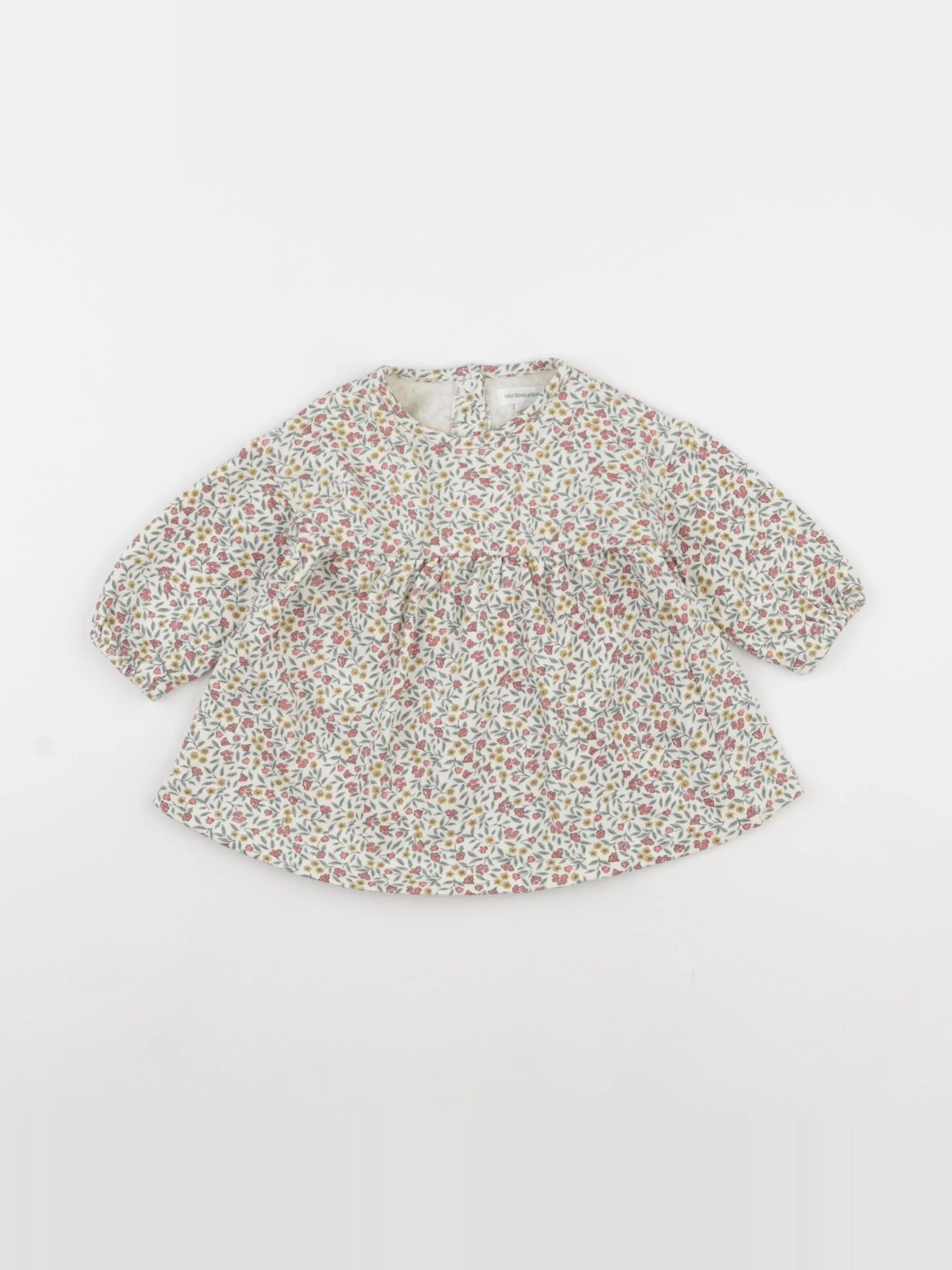 Vertbaudet - robe multicolore - 6 mois