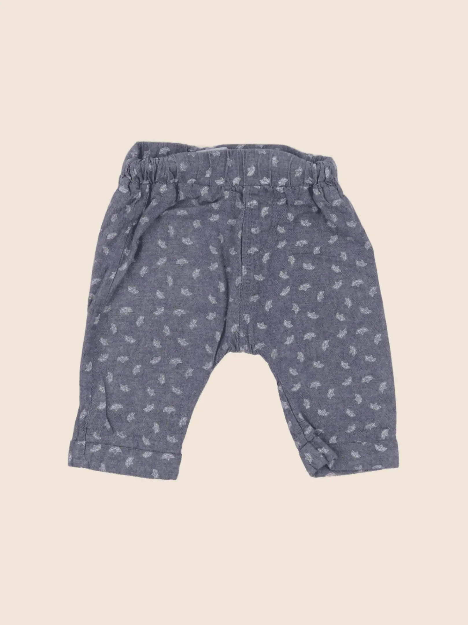 Tape à l'oeil - pantalon bleu - 3 mois