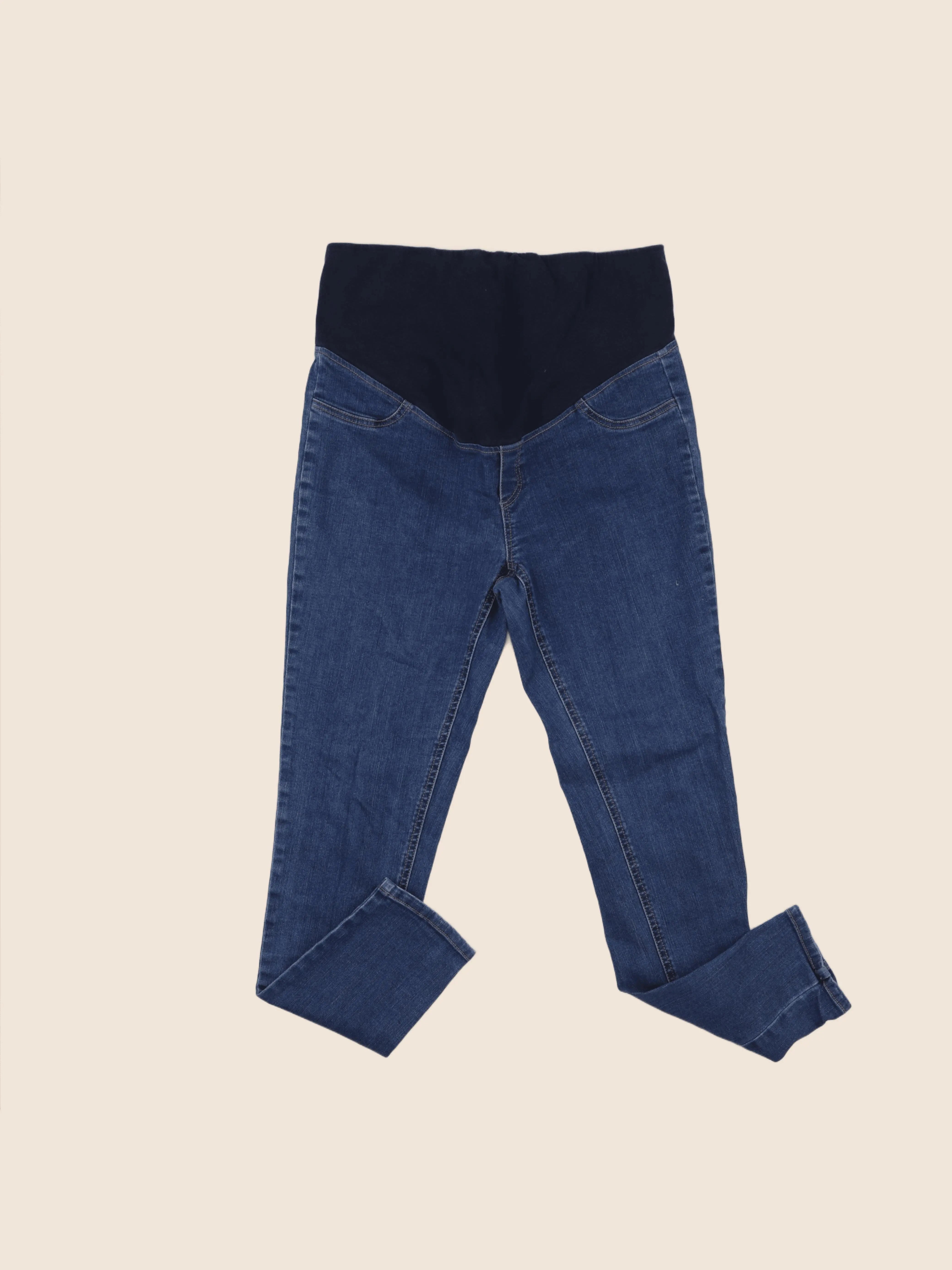 Vertbaudet - jean grossesse bleu - 42