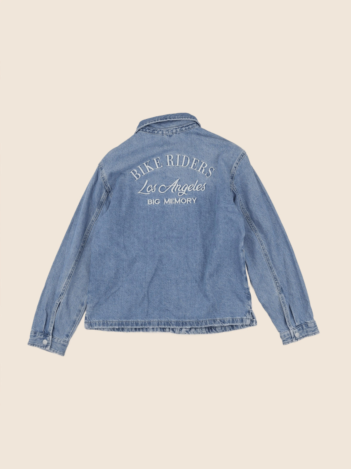 Zara - chemise imprimé au dos bleu - 13/14 ans