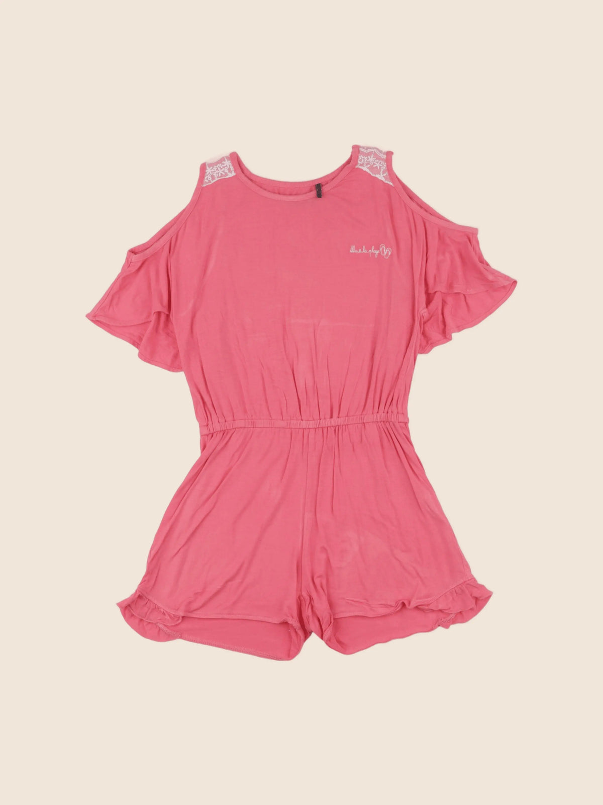 IKKS - combinaison rose - 8 ans