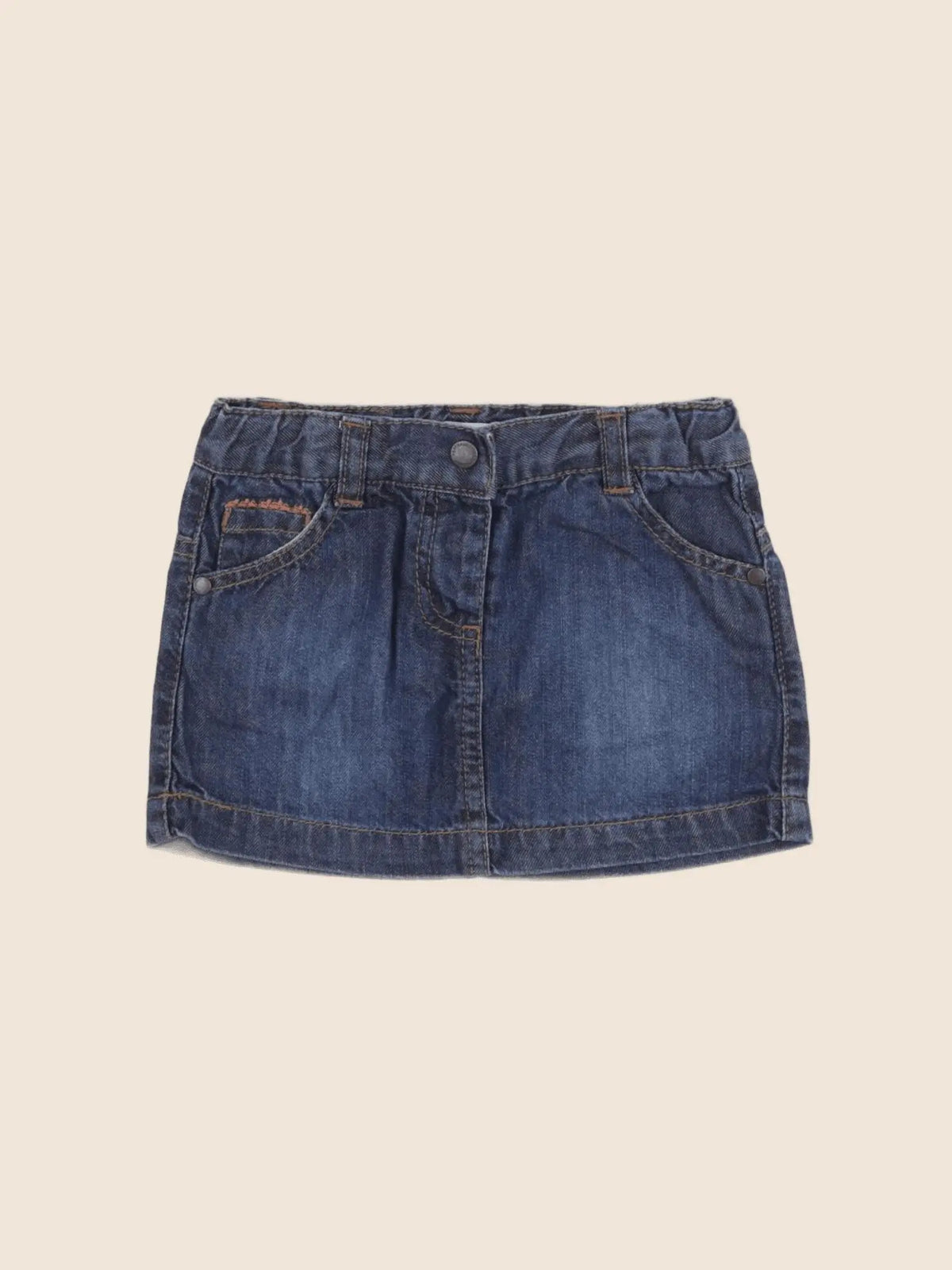 Vertbaudet - jupe bleu - 18 mois